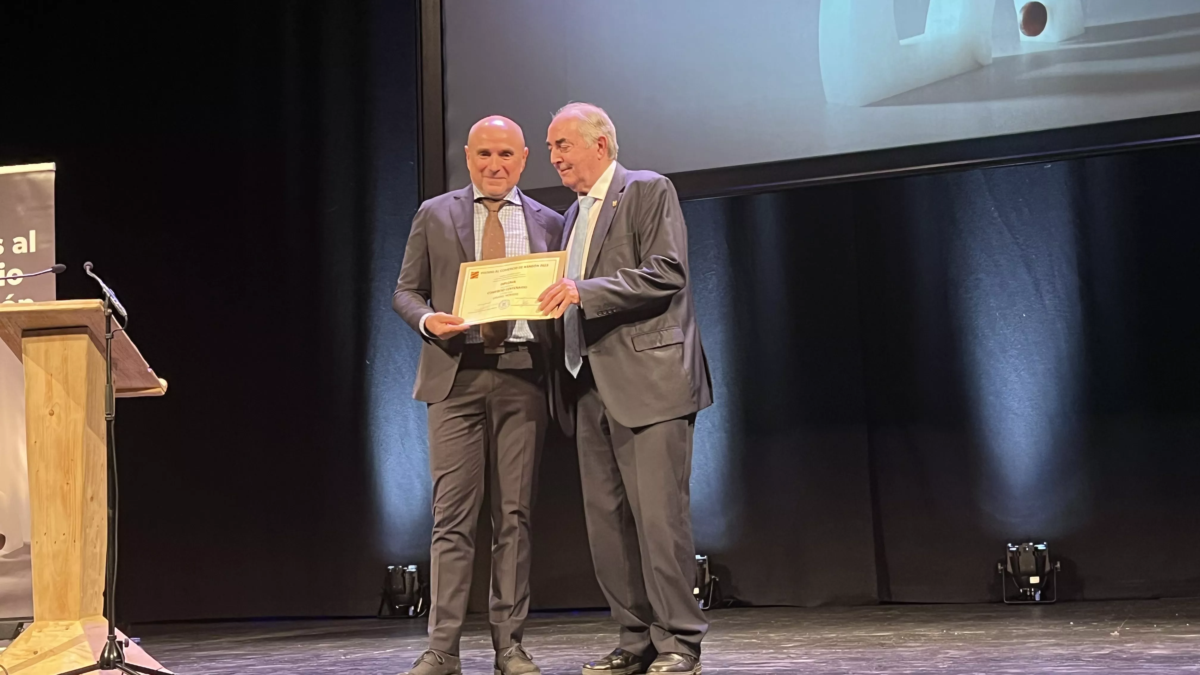 Gala de los III Premios del Comercio de Aragón celebrada en Huesca. Foto Mercedes Manterola
