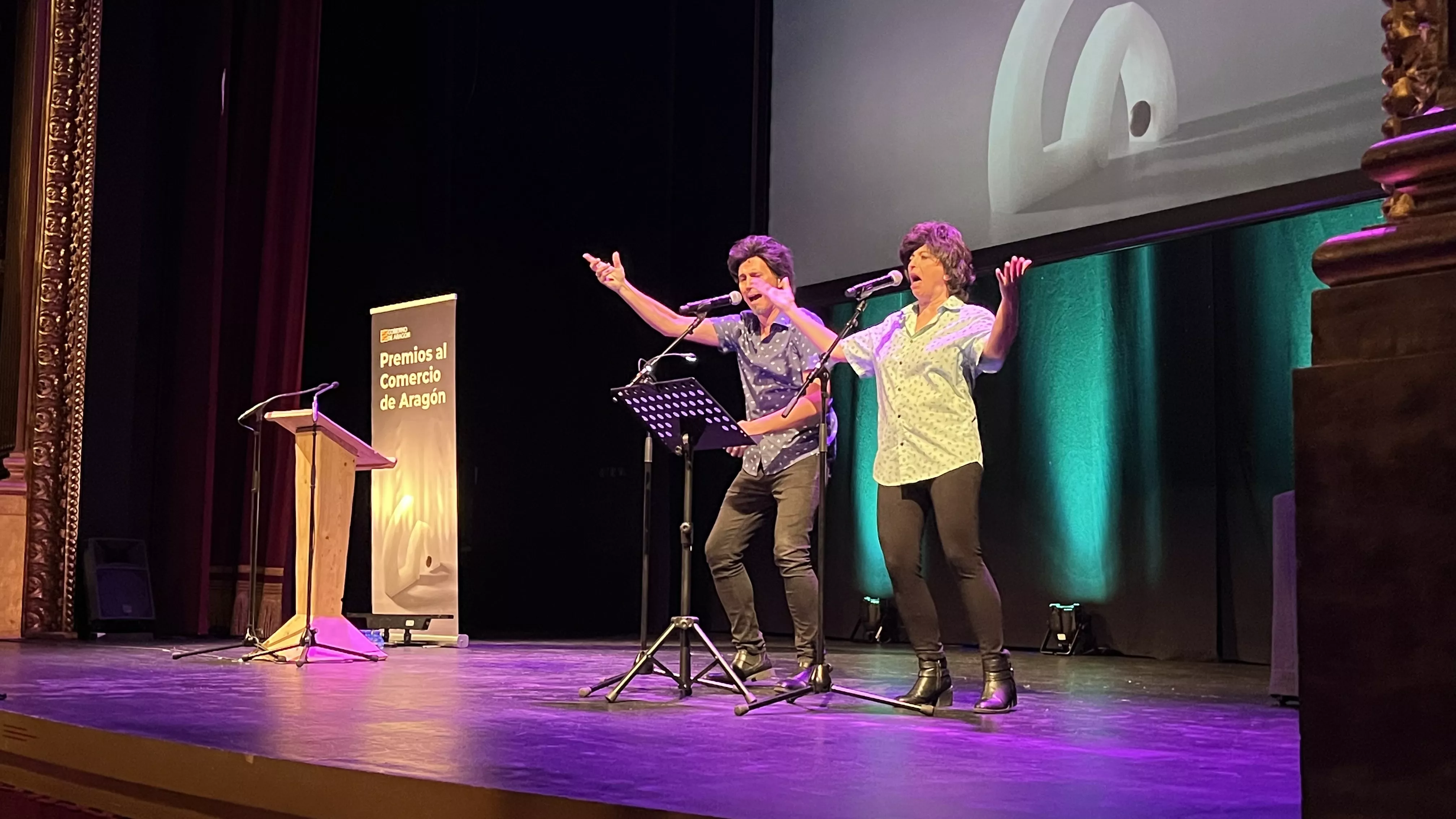 Gala de los III Premios del Comercio de Aragón celebrada en Huesca. Foto Mercedes Manterola