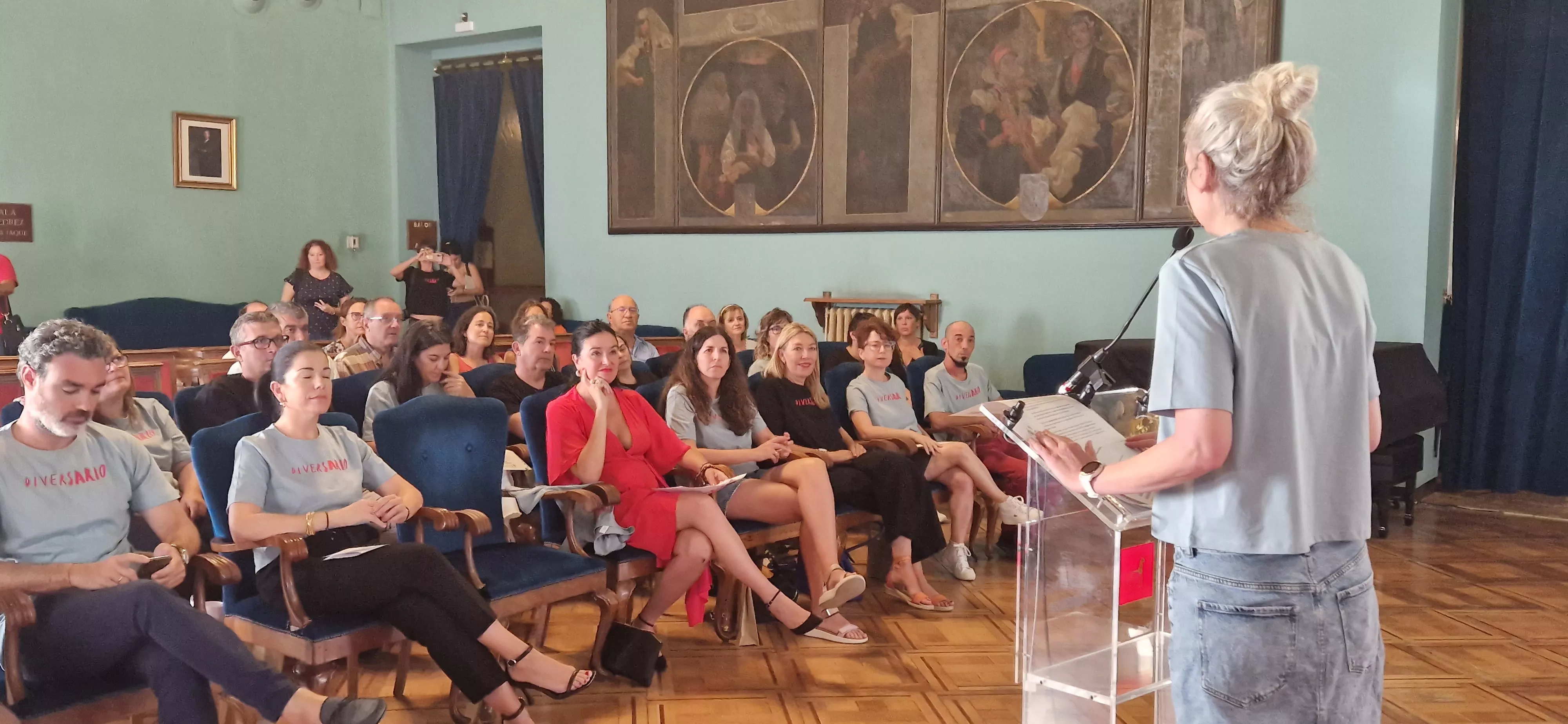 Presentación de Diversario. Foto Myriam Martínez 