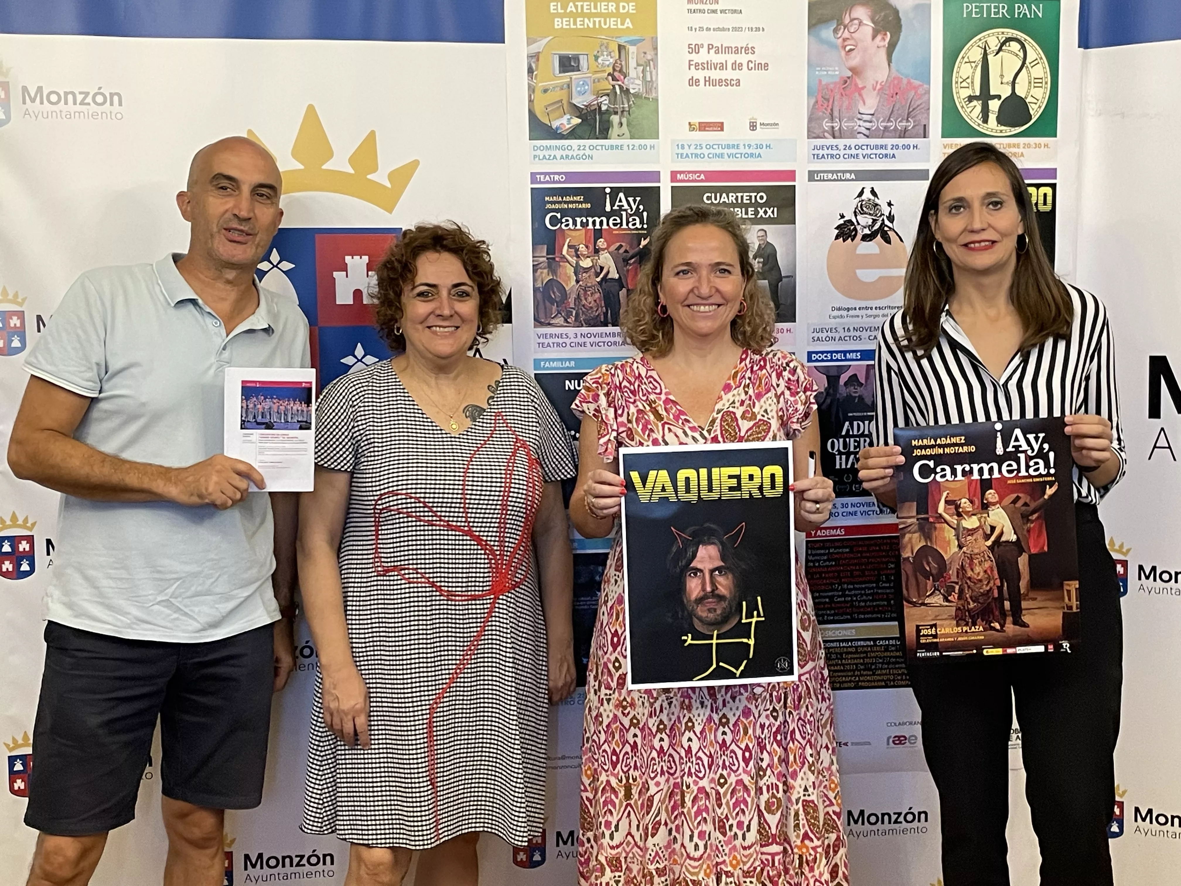 Presentación de la programación cultural de Monzón.