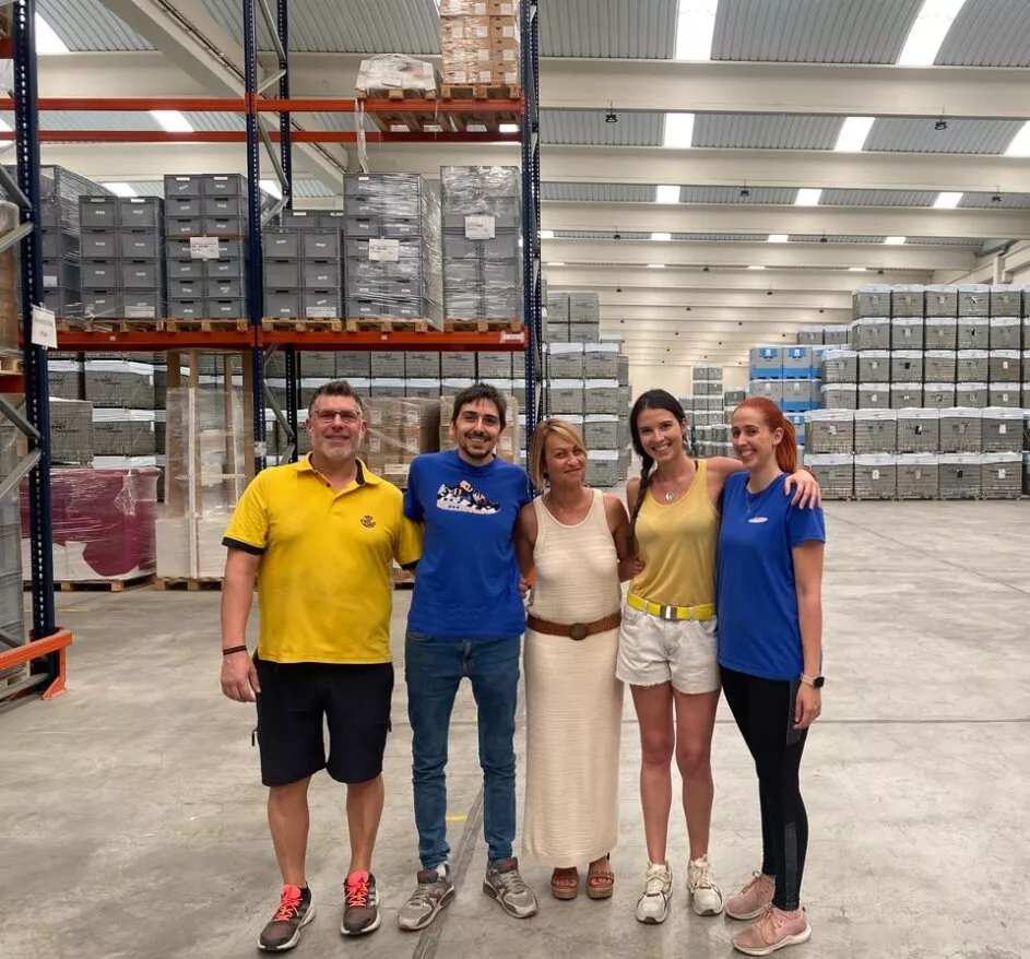 Miembros del equipo de FITstore.es. ubicada en Monzón.