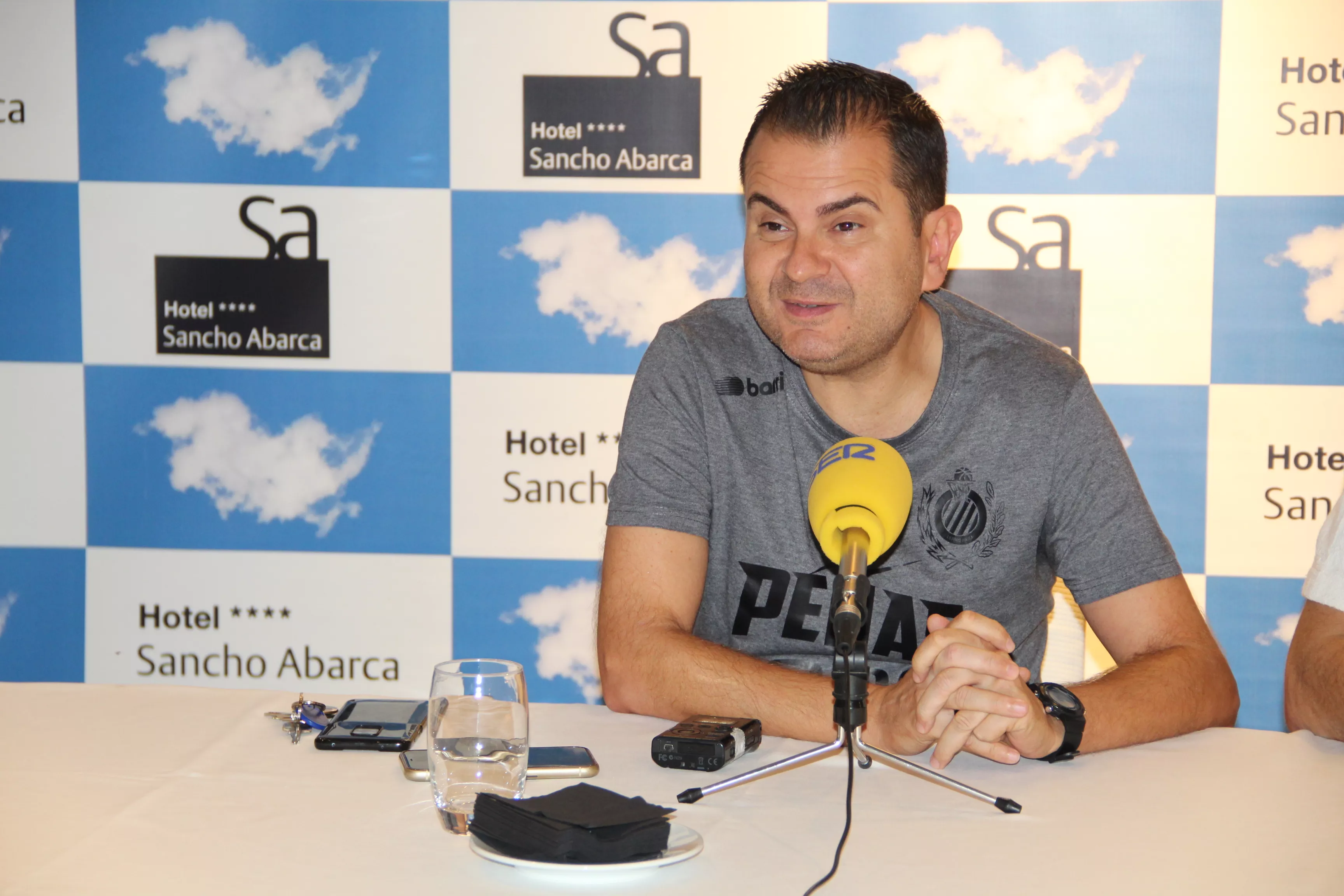 Rafa Sanz, entrenador del Peñas