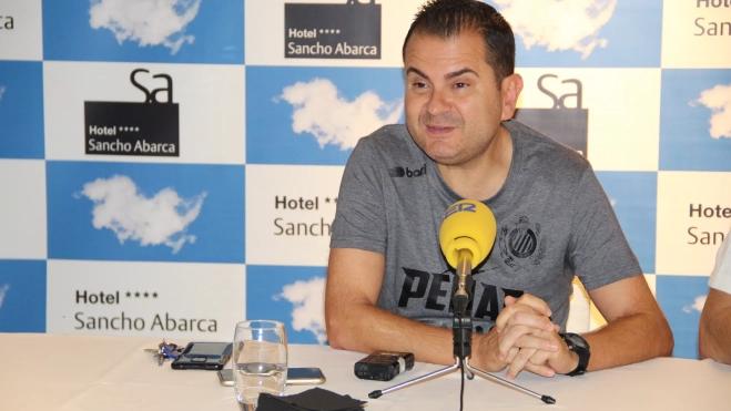 Rafa Sanz, entrenador del Peñas