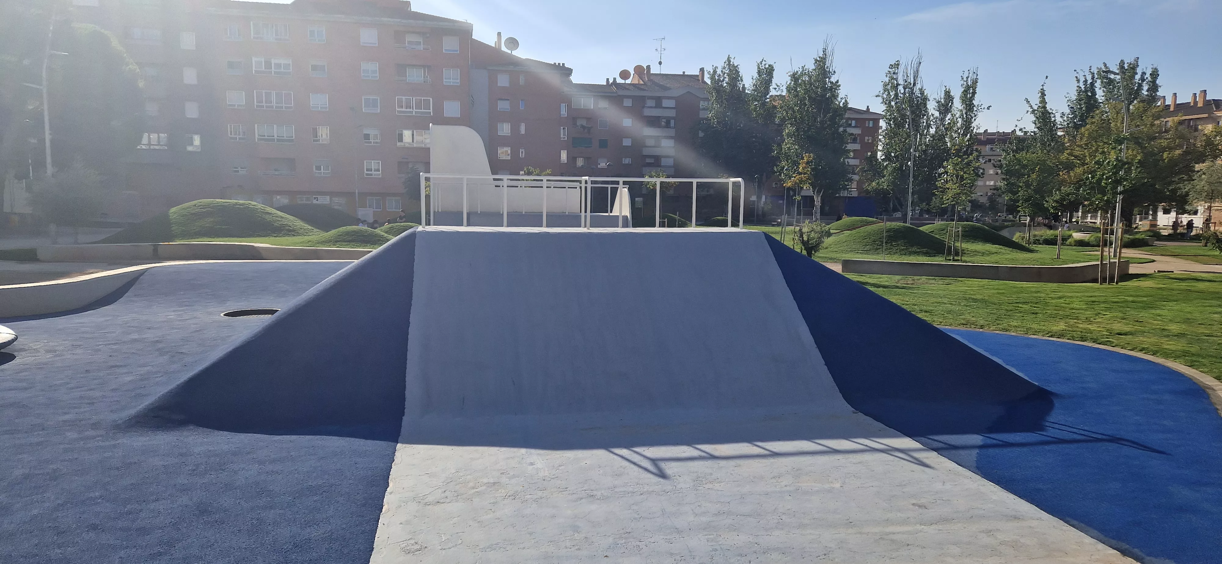 Parque San Martín de Huesca. Foto Myriam Martínez 