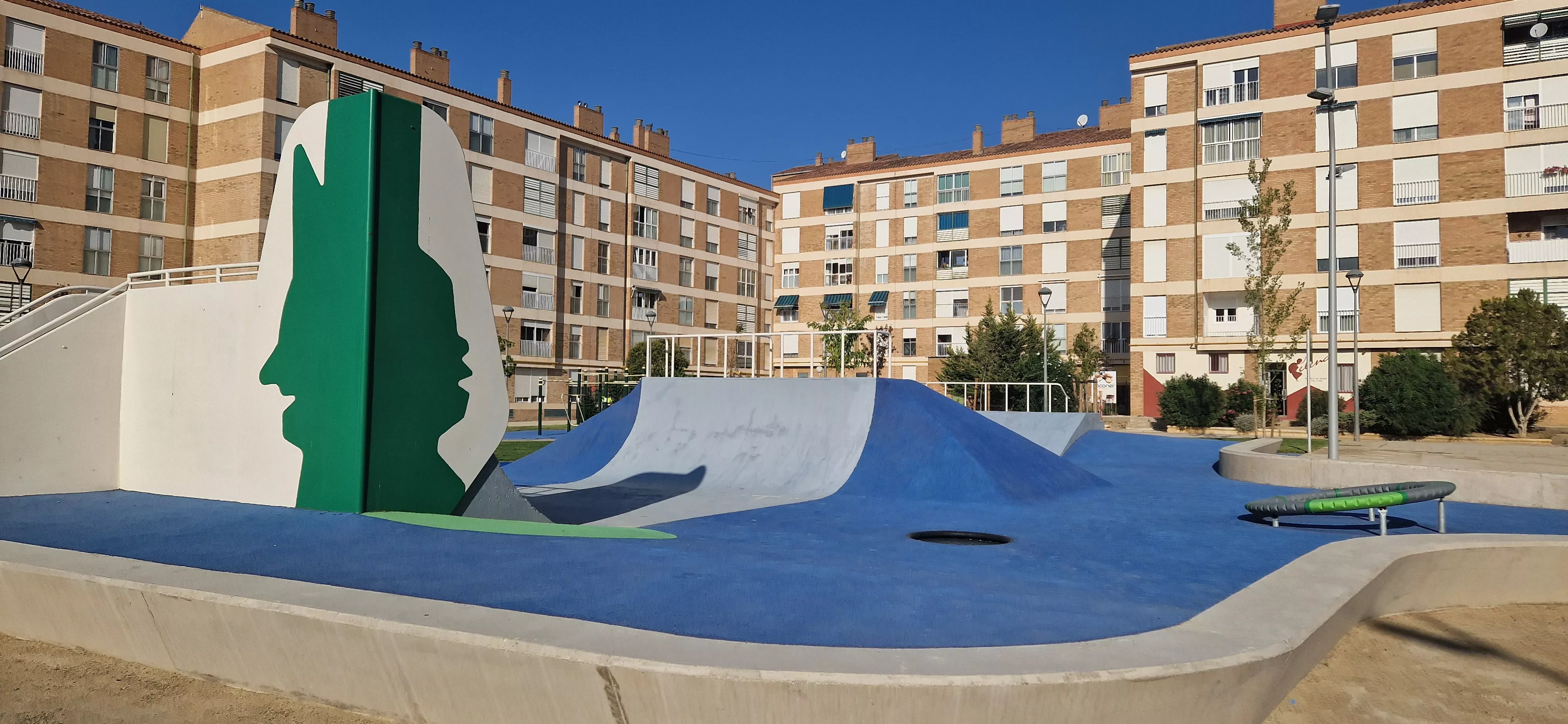 Parque San Martín de Huesca. Foto Myriam Martínez 