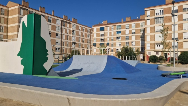 Parque San Martín de Huesca. Foto Myriam Martínez Parque San Martín de Huesca. Foto Myriam Martínez