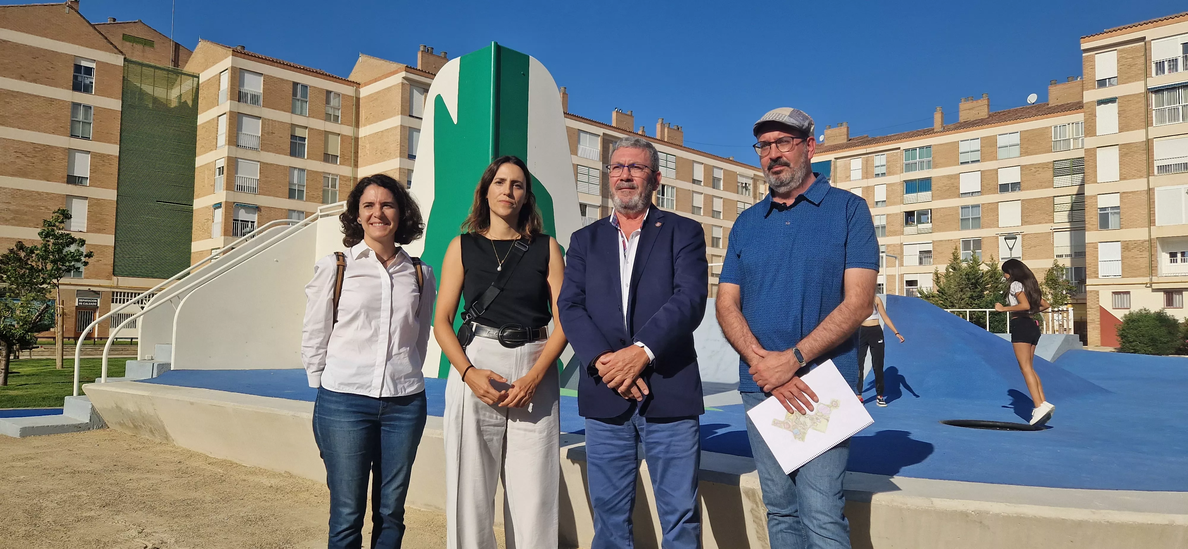 Parque San Martín de Huesca. Foto Myriam Martínez Parque San Martín de Huesca. Foto Myriam Martínez