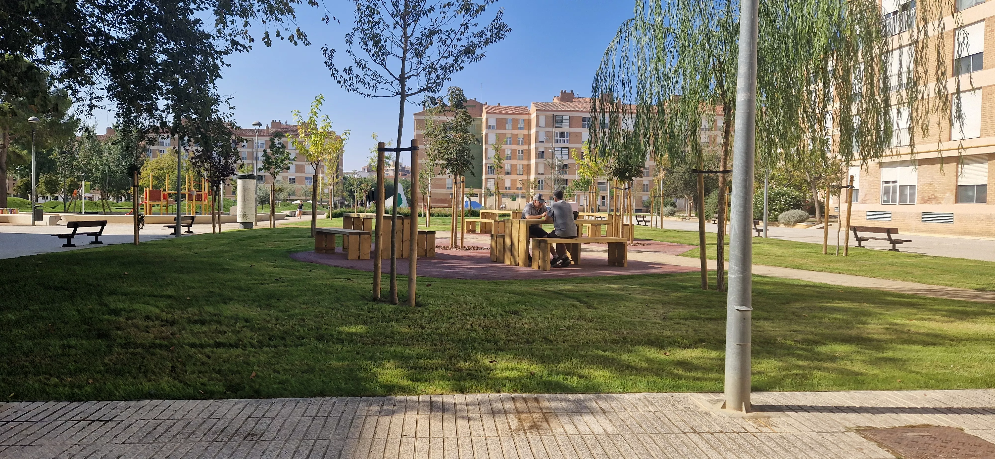 Parque San Martín de Huesca. Foto Myriam Martínez 