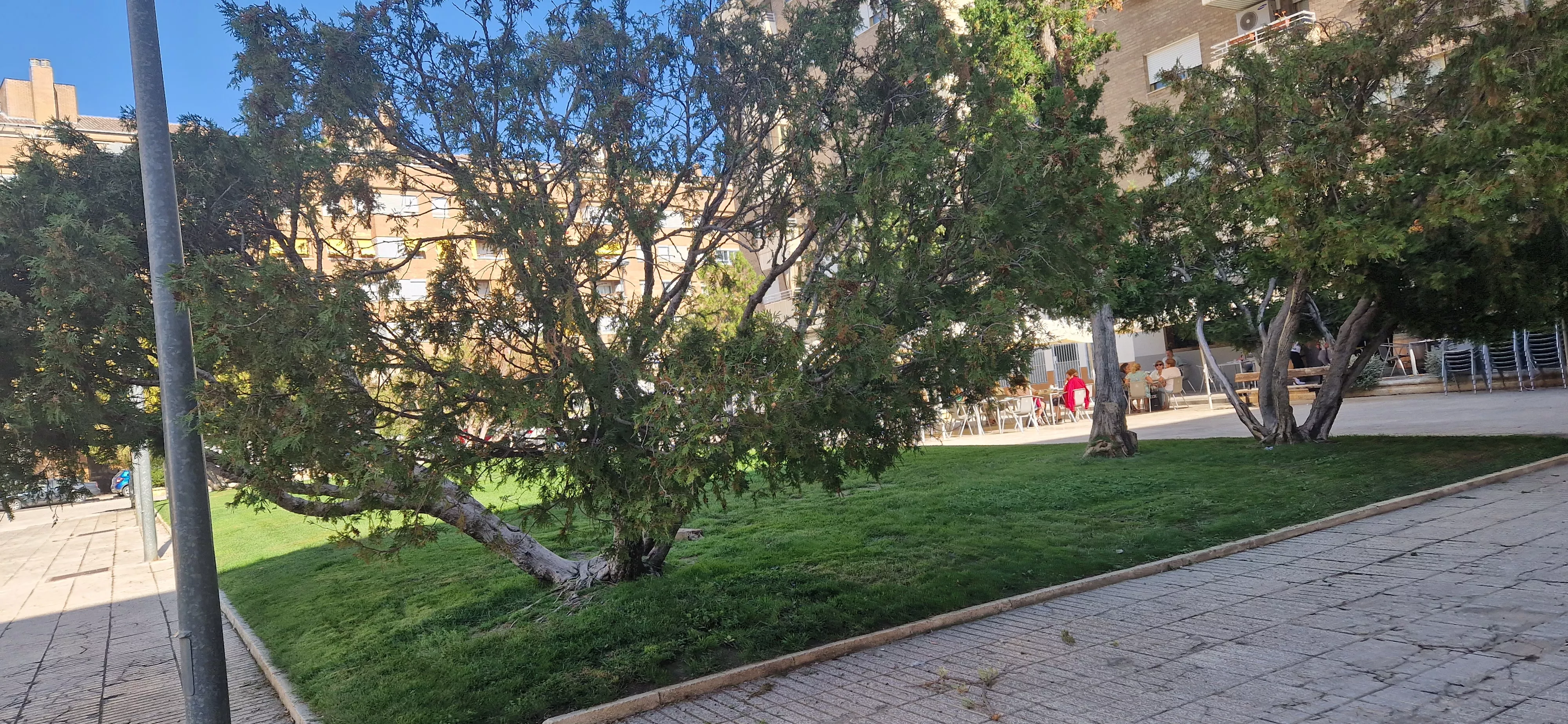 Parque San Martín de Huesca. Foto Myriam Martínez 