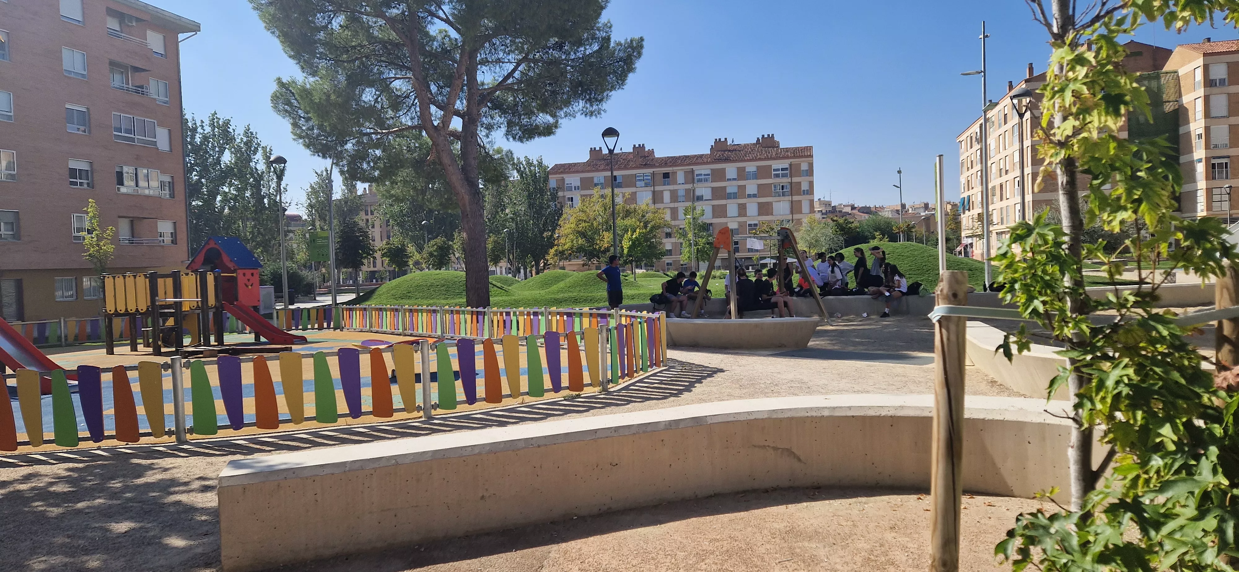 Parque San Martín de Huesca. Foto Myriam Martínez 