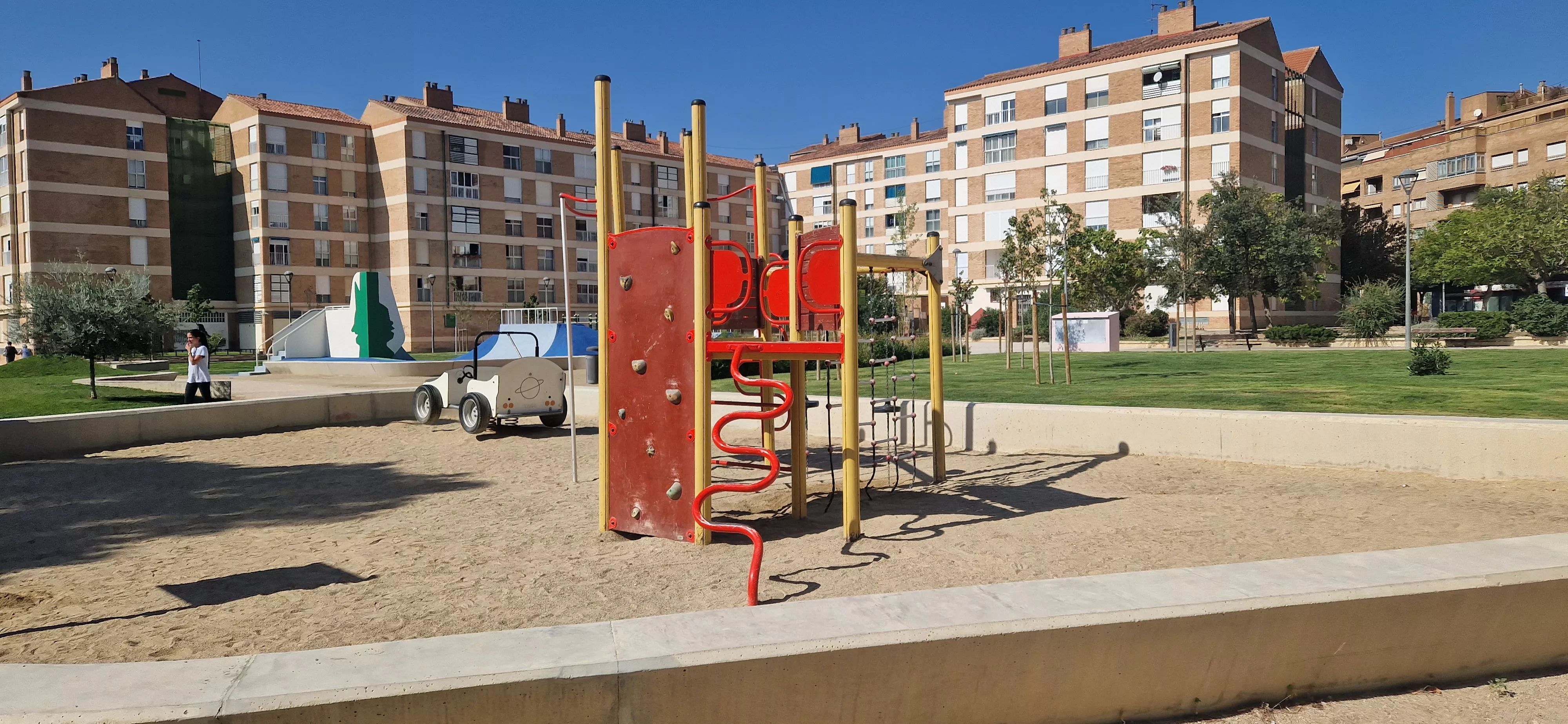 Parque San Martín de Huesca. Foto Myriam Martínez 