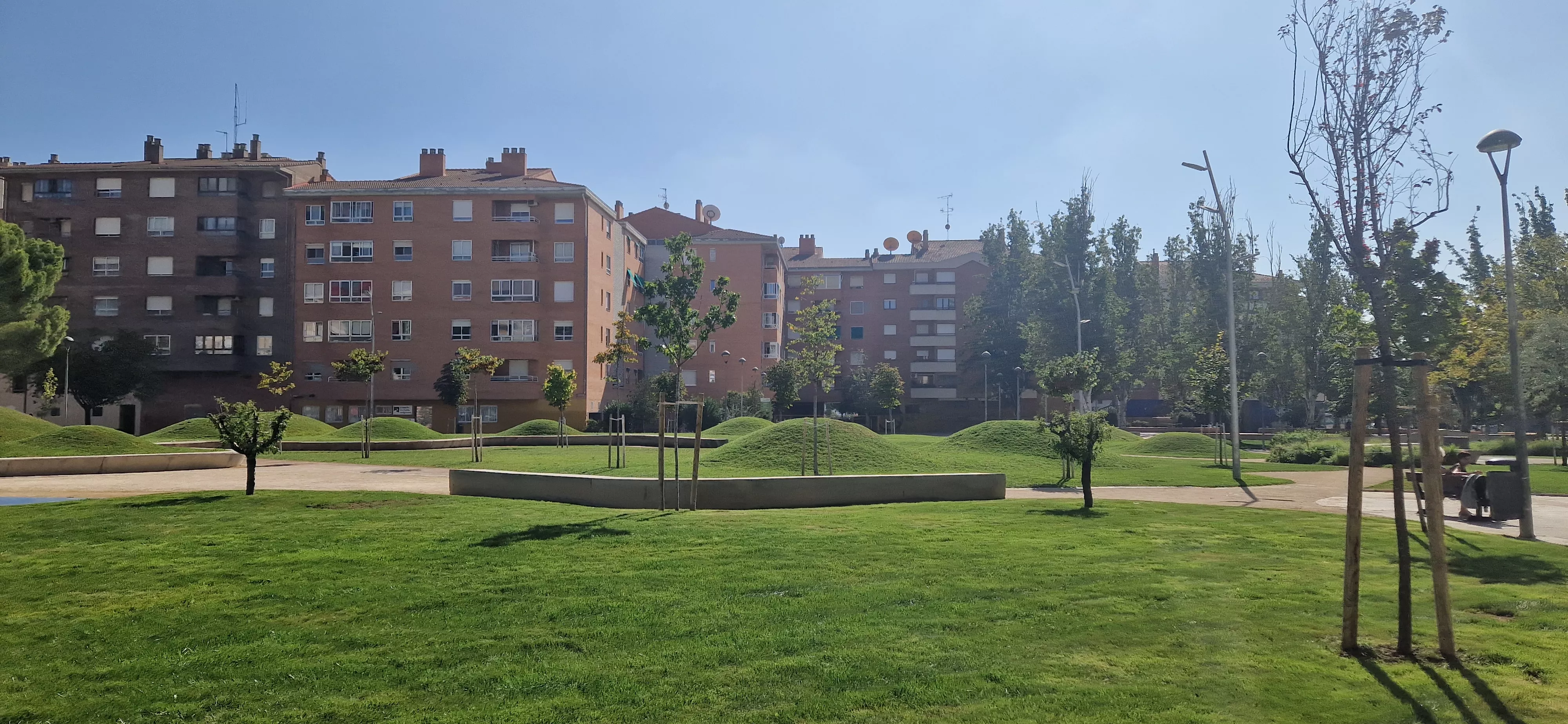 Parque San Martín de Huesca. Foto Myriam Martínez 