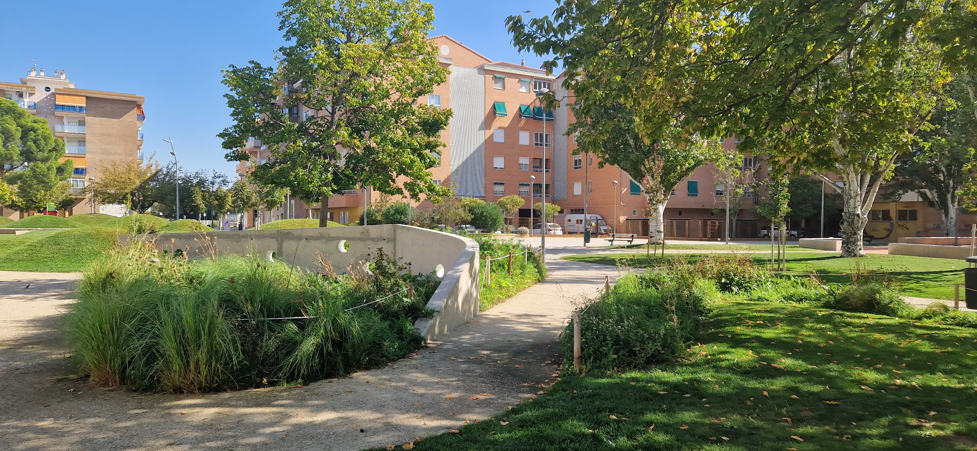 Parque San Martín de Huesca. Foto Myriam Martínez 