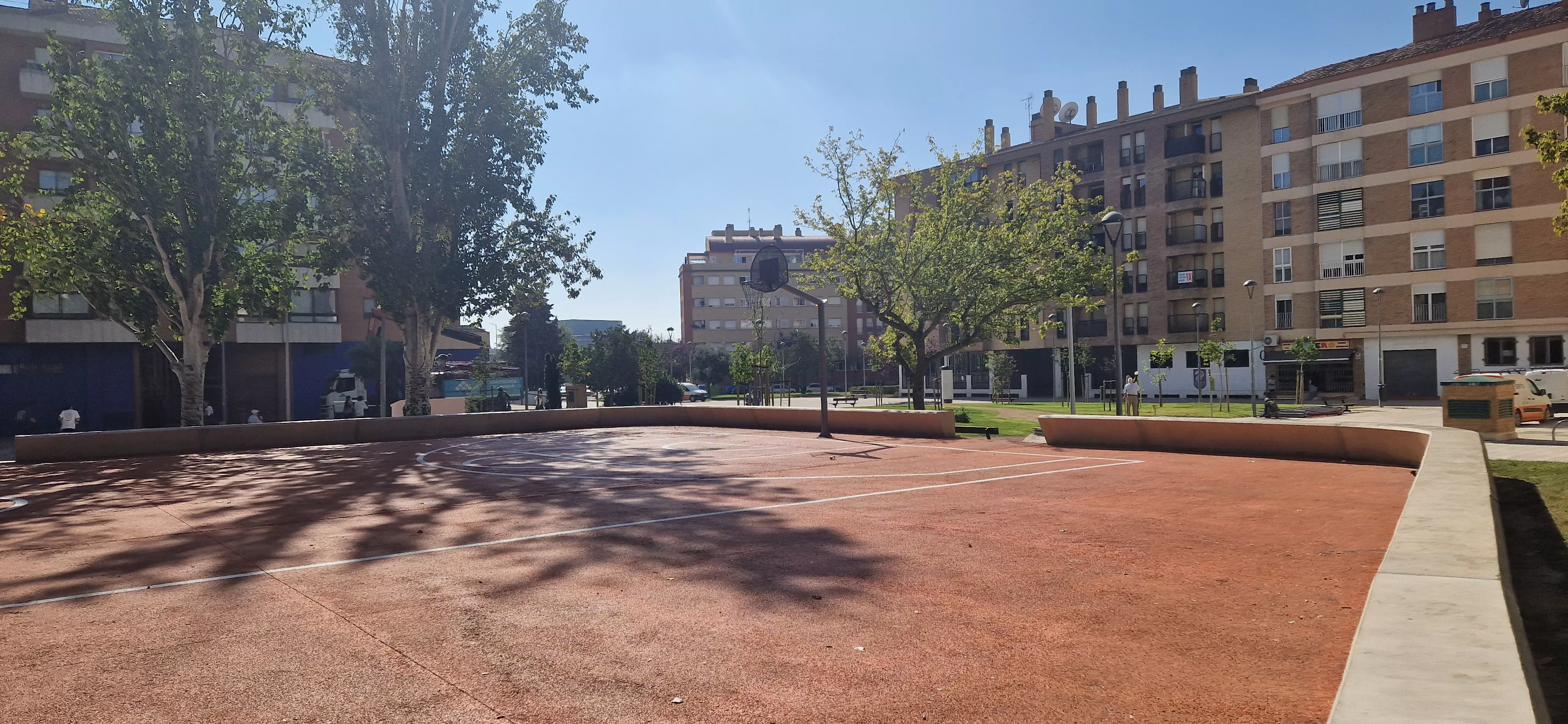 Parque San Martín de Huesca. Foto Myriam Martínez