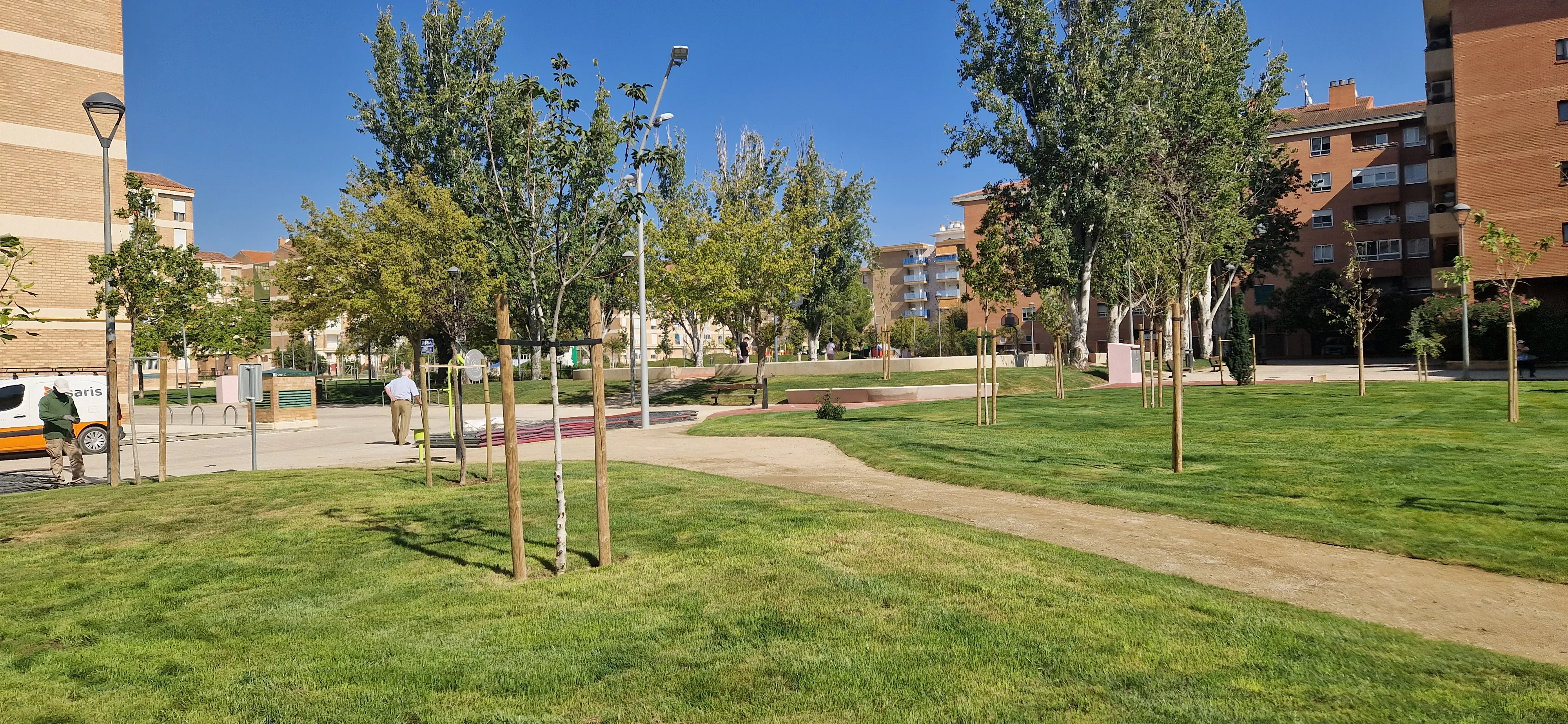 Parque San Martín de Huesca. Foto Myriam Martínez 