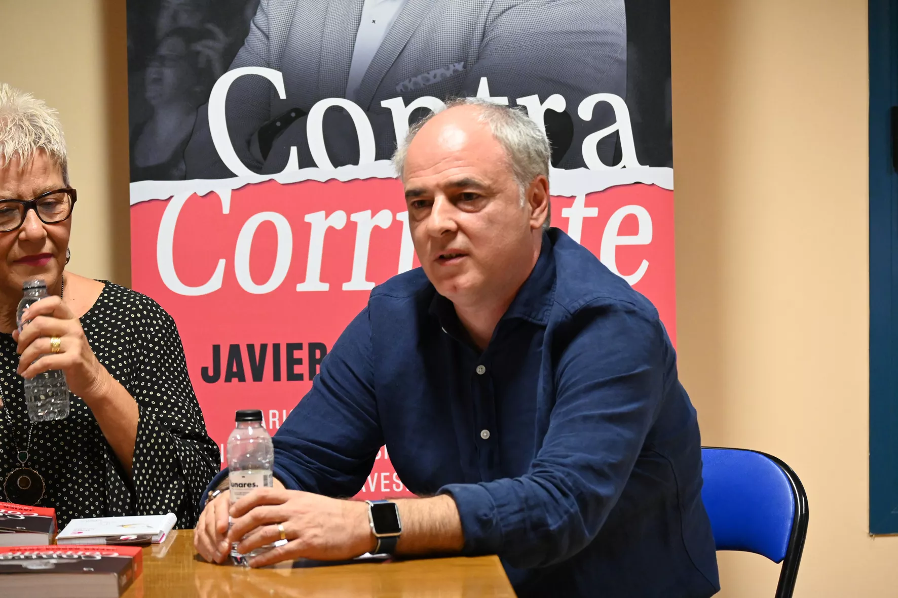 Presentación de Contracorriente de Javier García Antón en Sariñena. Foto Carlos Jalle González