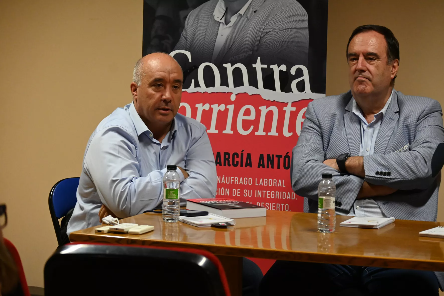 Presentación de Contracorriente de Javier García Antón en Sariñena. Foto Carlos Jalle González