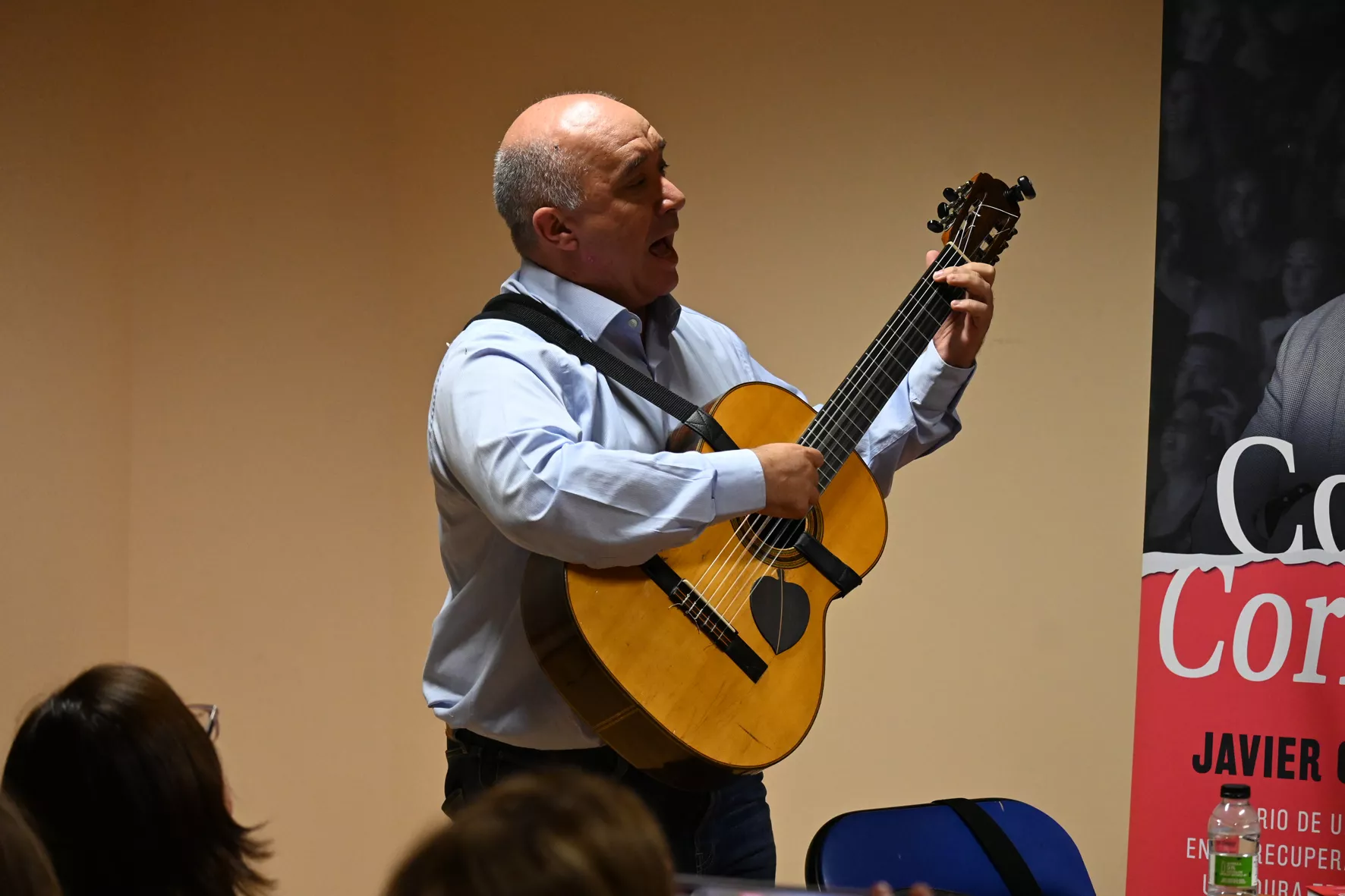 Presentación de Contracorriente de Javier García Antón en Sariñena. Foto Carlos Jalle González