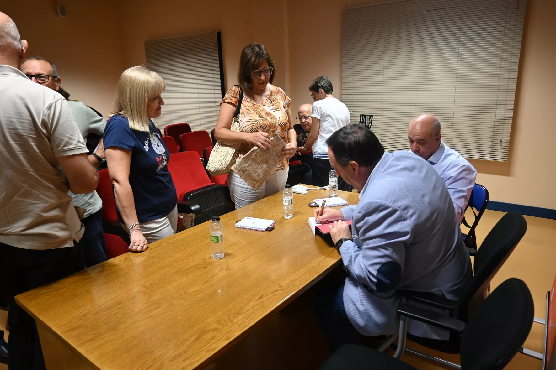 Presentación de Contracorriente de Javier García Antón en Sariñena. Foto Carlos Jalle González