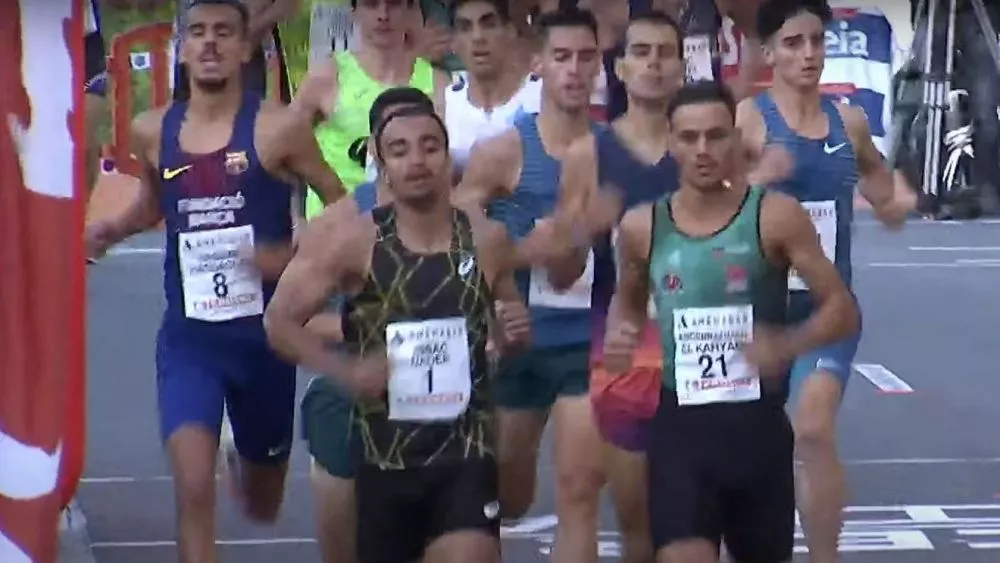 Pol Oriach, en la Milla de Berango del año pasado.