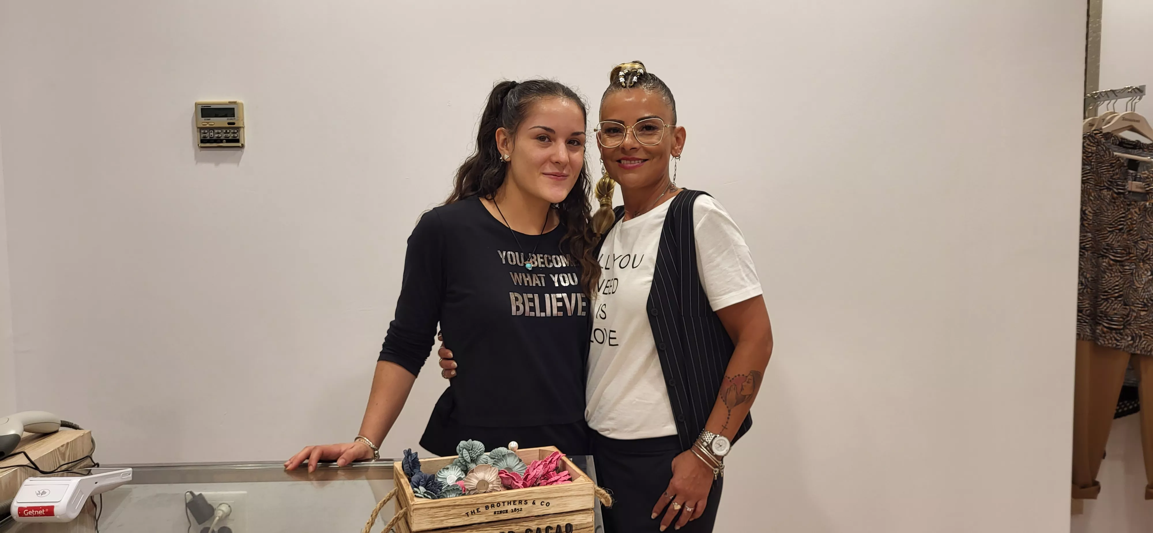 Reapertura de Tentazioni en un nuevo local comercial en Huesca. Foto Mercedes Manterola