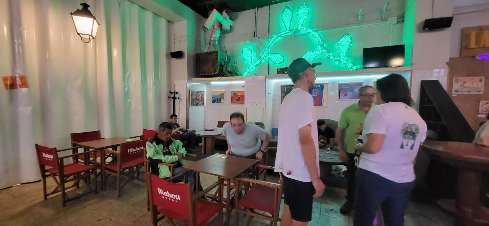 Inauguración de la exposición del Taller de Pintura de Asapme Huesca