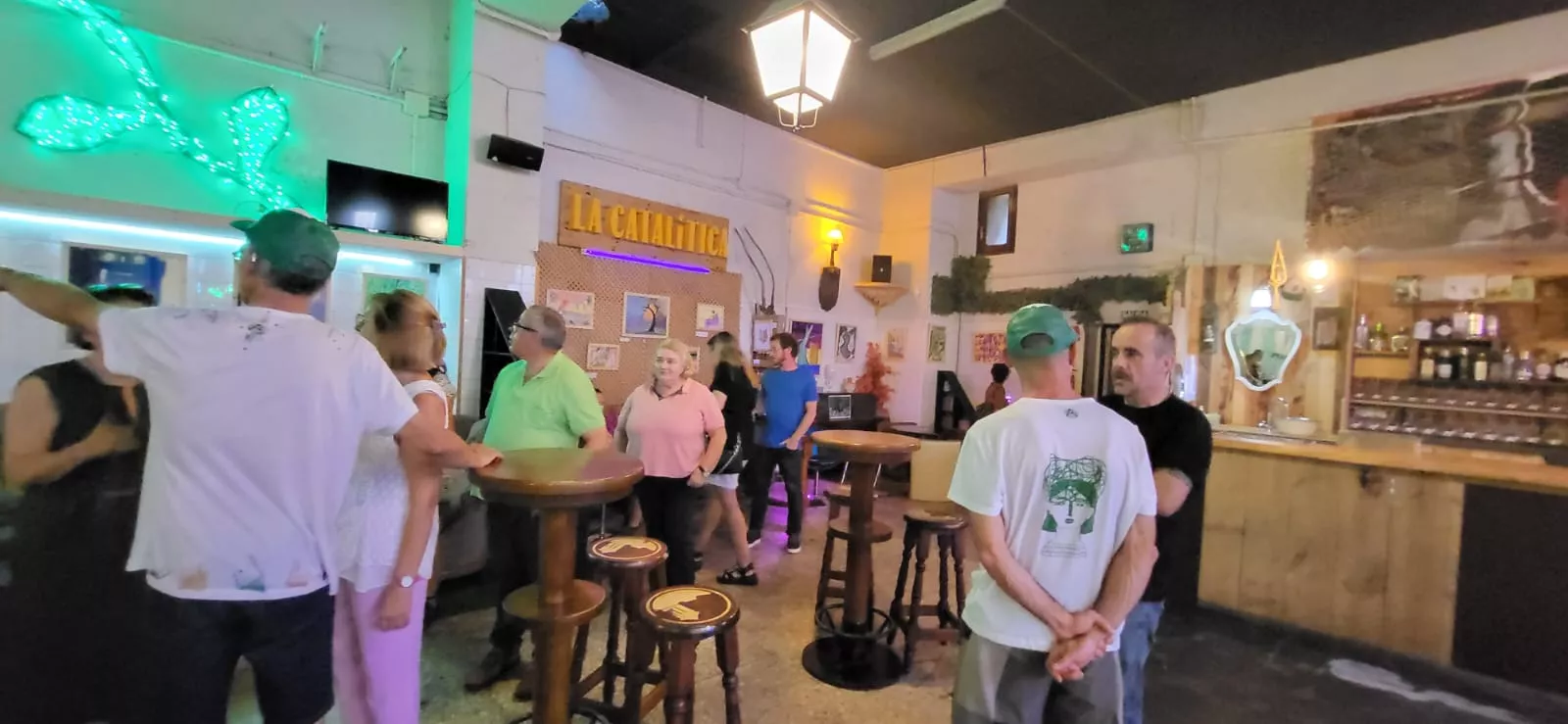 Inauguración de la exposición del Taller de Pintura de Asapme Huesca