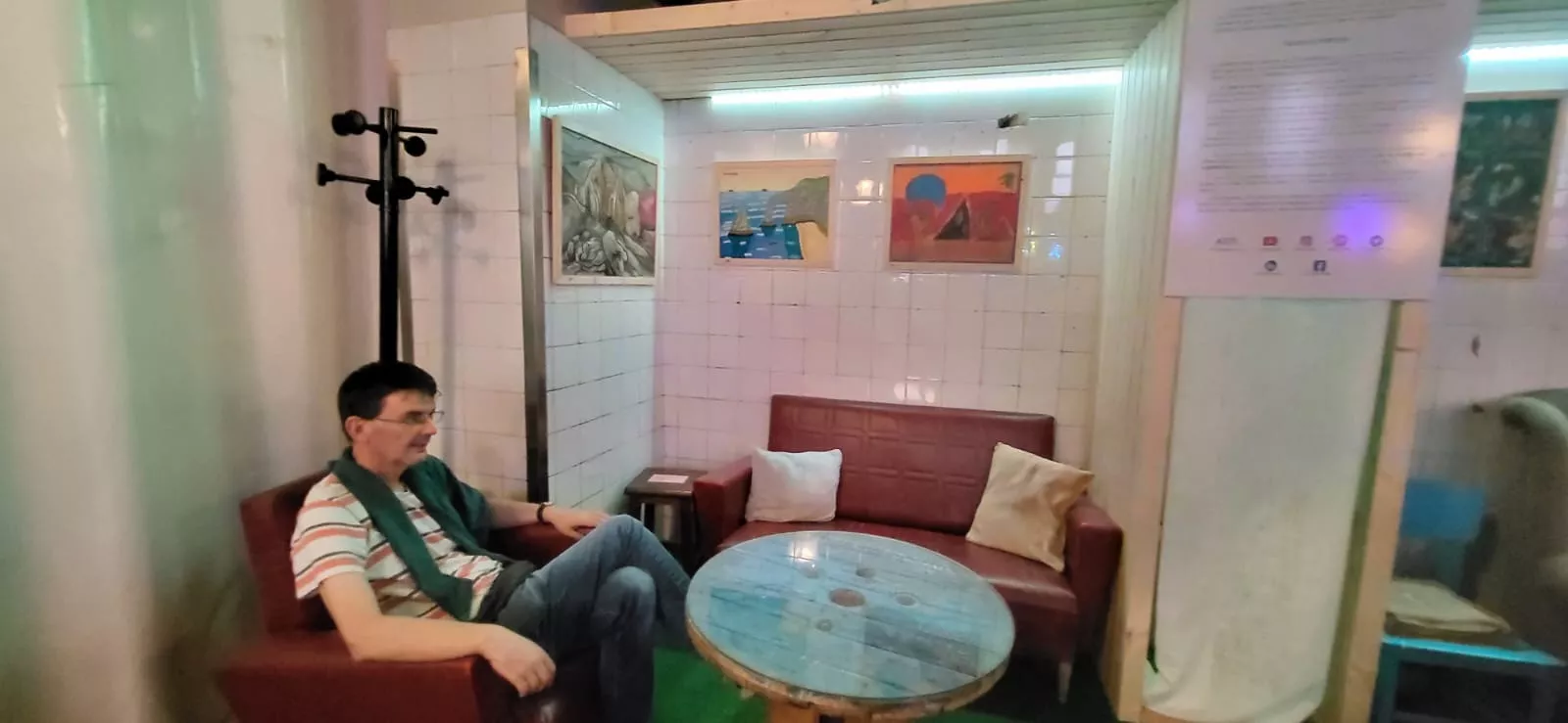 Inauguración de la exposición del Taller de Pintura de Asapme Huesca