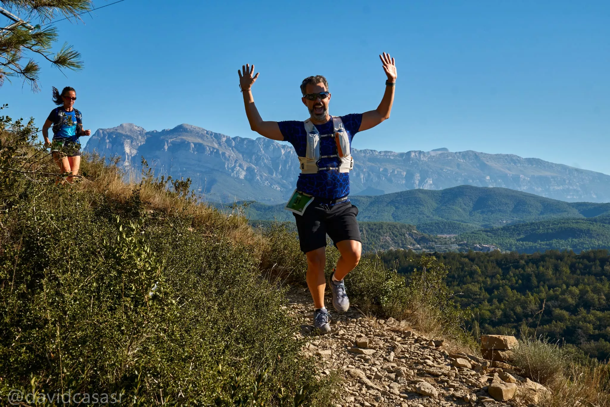 Un momento de la Trail Sierra de Partara.