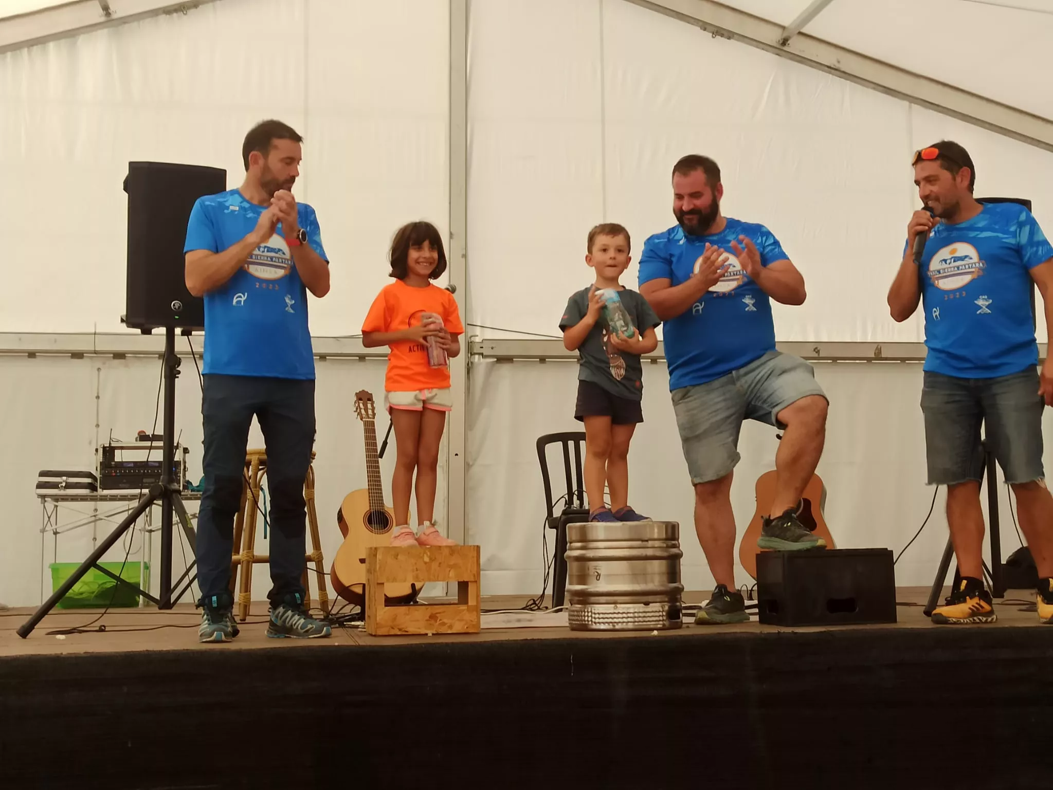 Ganadores de la carrera junior