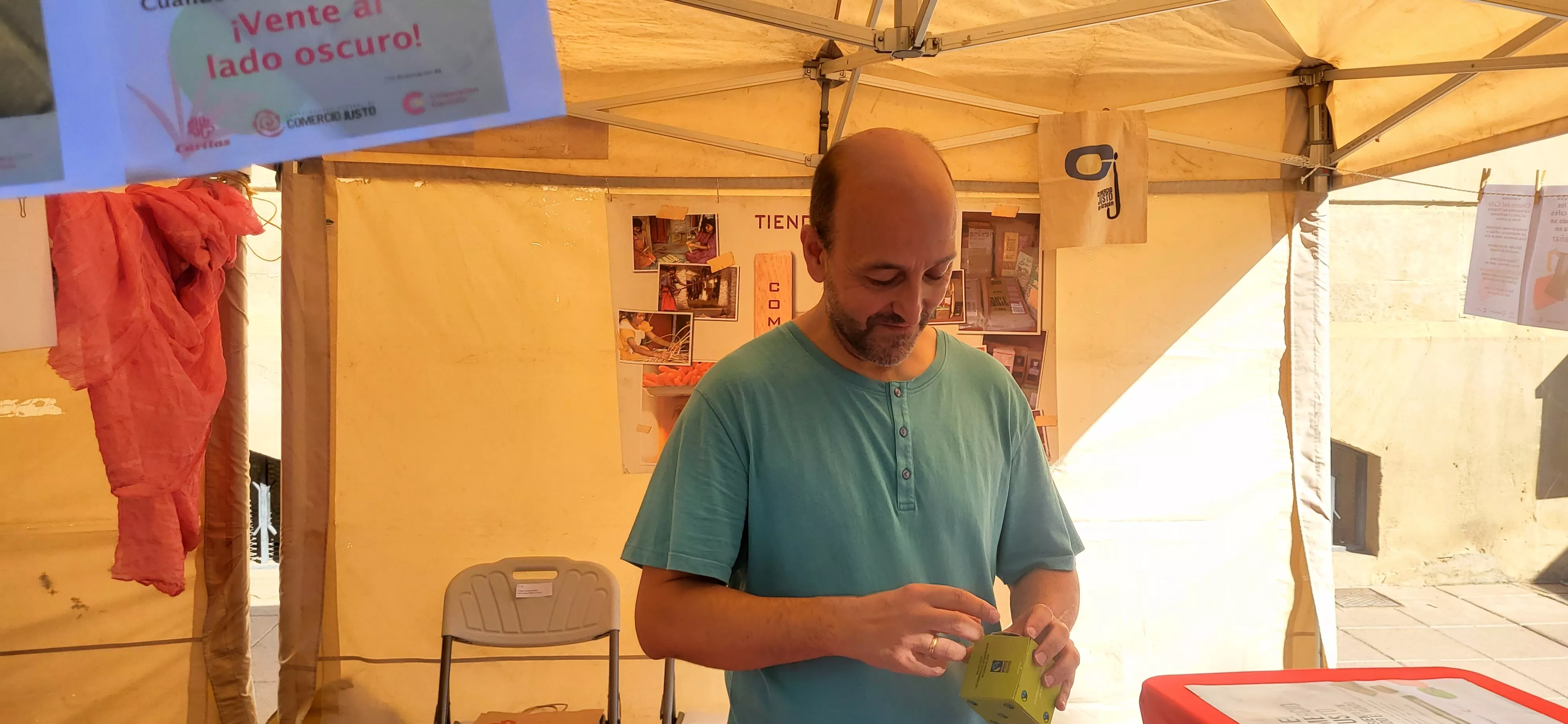 Feria de Entidades celebrada en Huesca. Foto: Mercedes Manterola