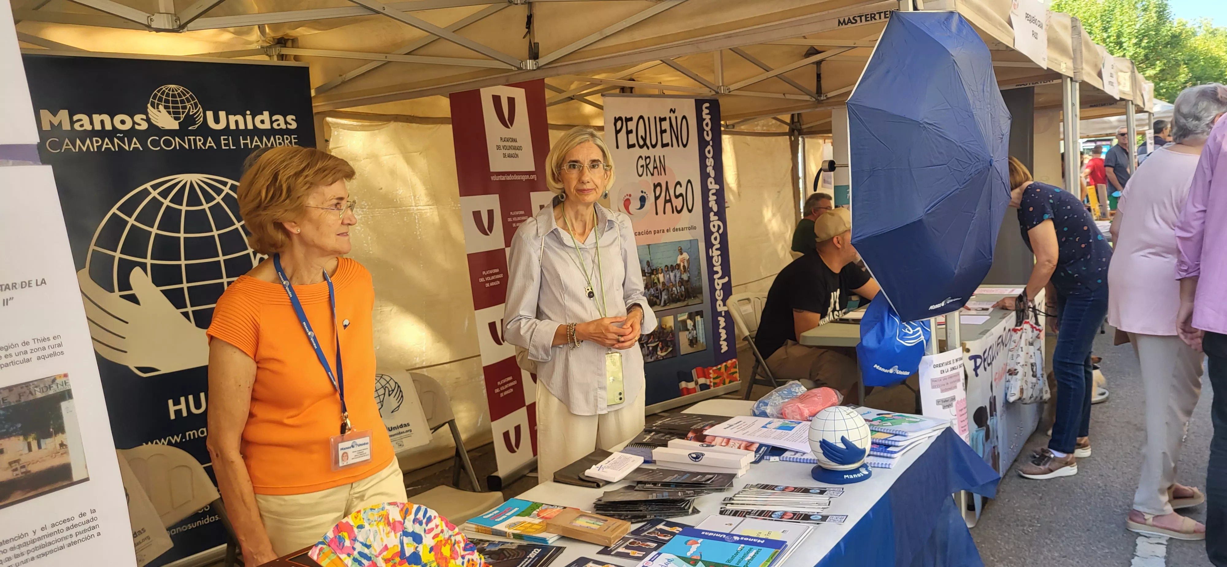 Feria de Entidades celebrada en Huesca. Foto: Mercedes Manterola