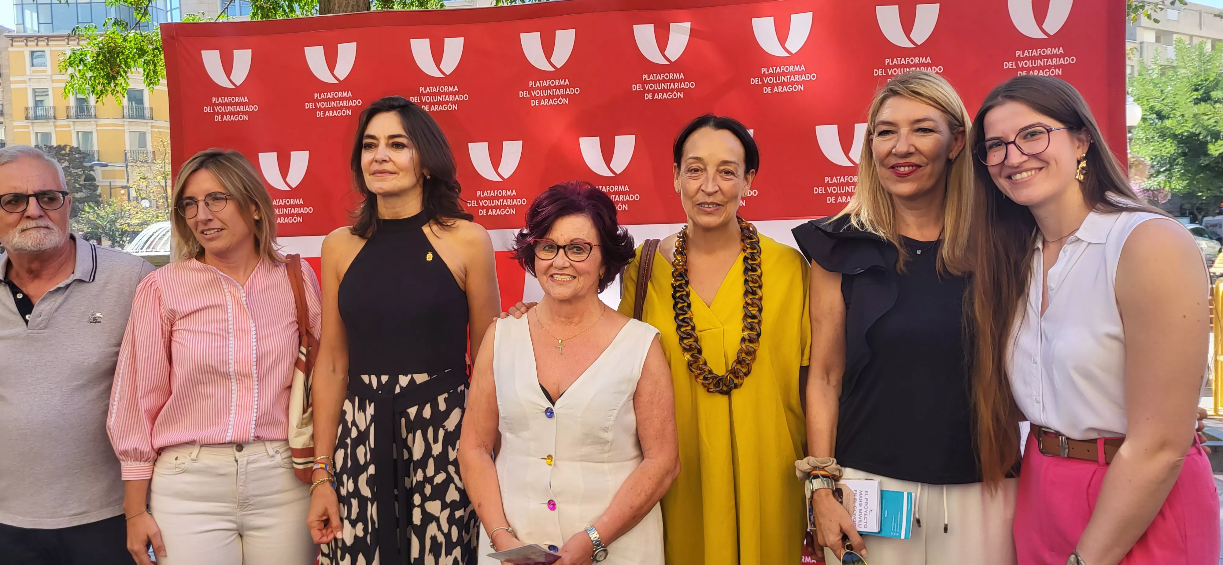 Feria de Entidades celebrada en Huesca. Foto: Mercedes Manterola