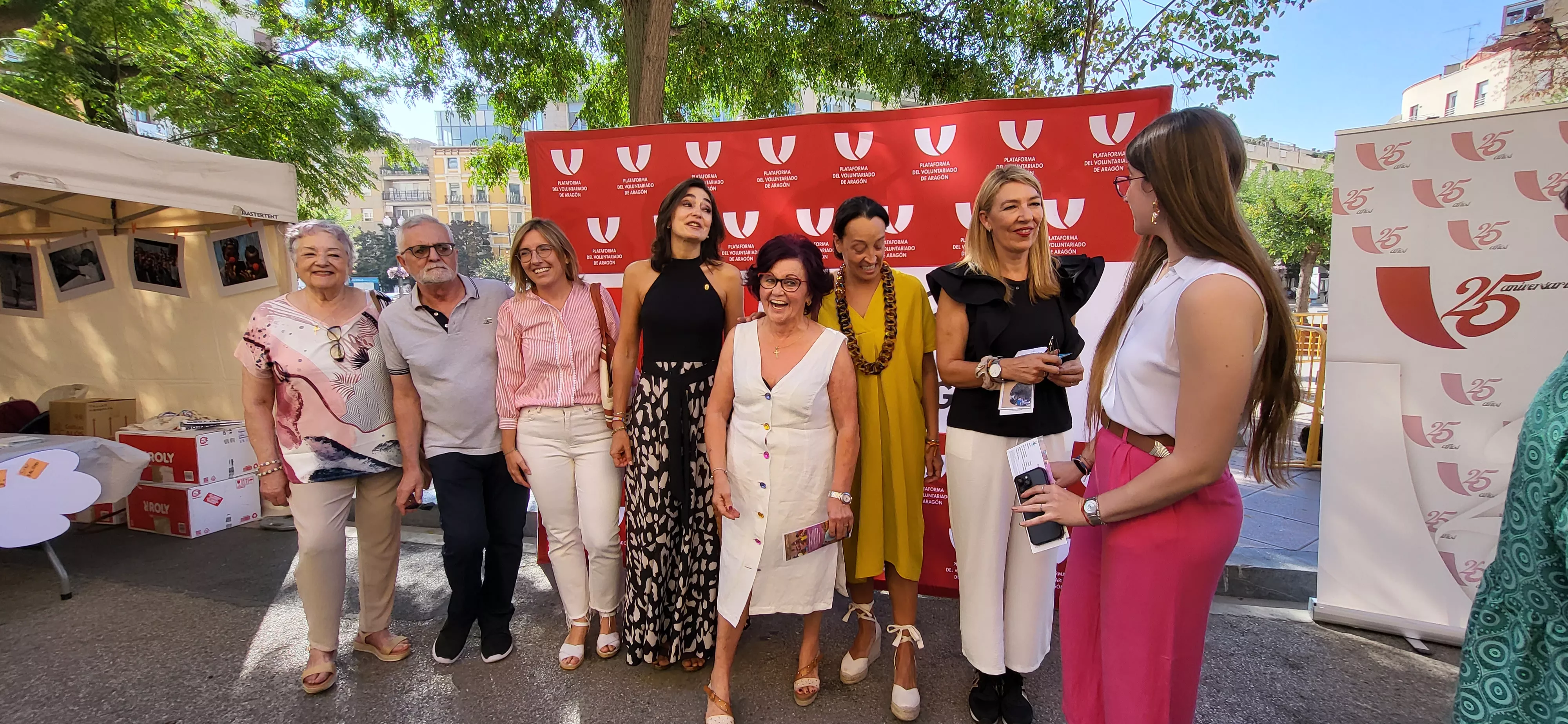 Feria de Entidades celebrada en Huesca. Foto: Mercedes Manterola