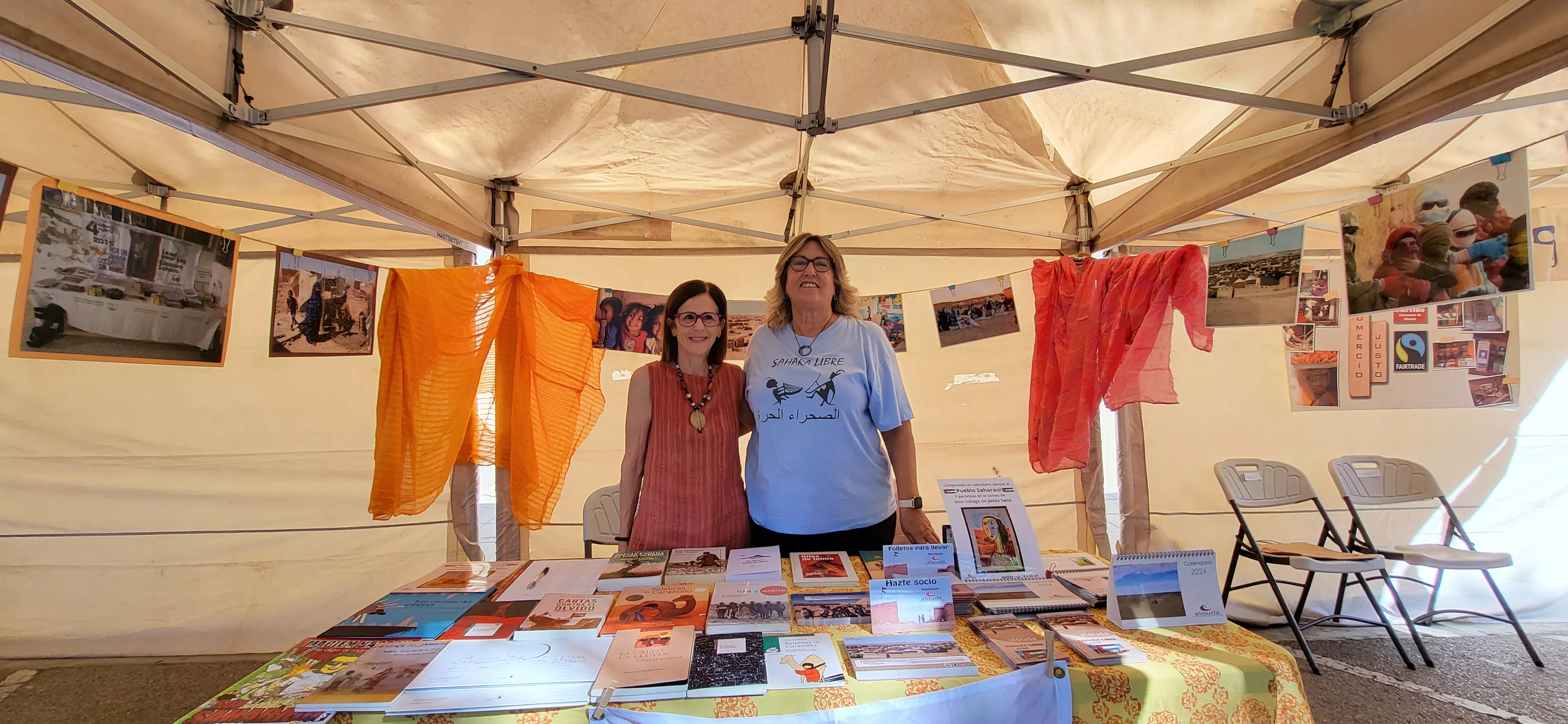Feria de Entidades celebrada en Huesca. Foto: Mercedes Manterola