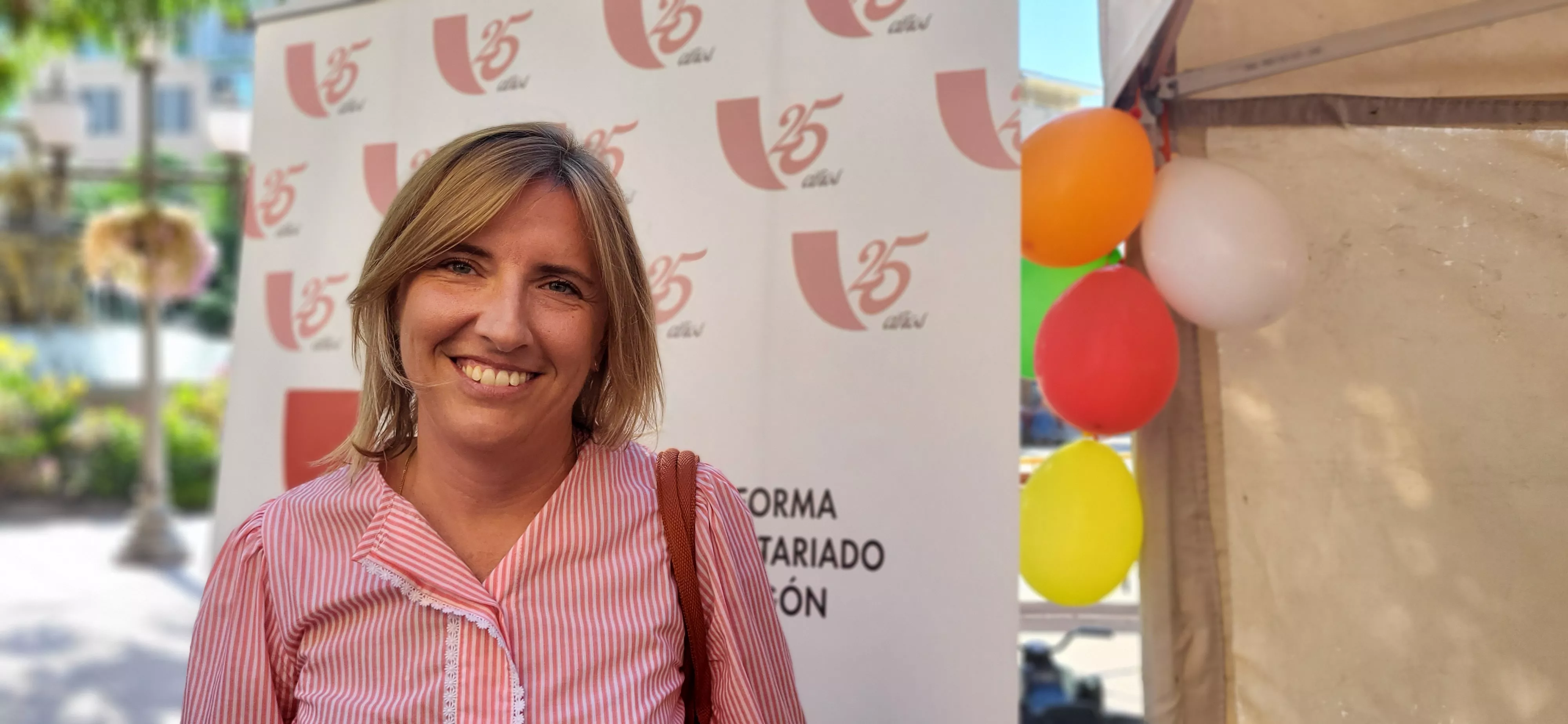 Feria de Entidades celebrada en Huesca. Foto: Mercedes Manterola