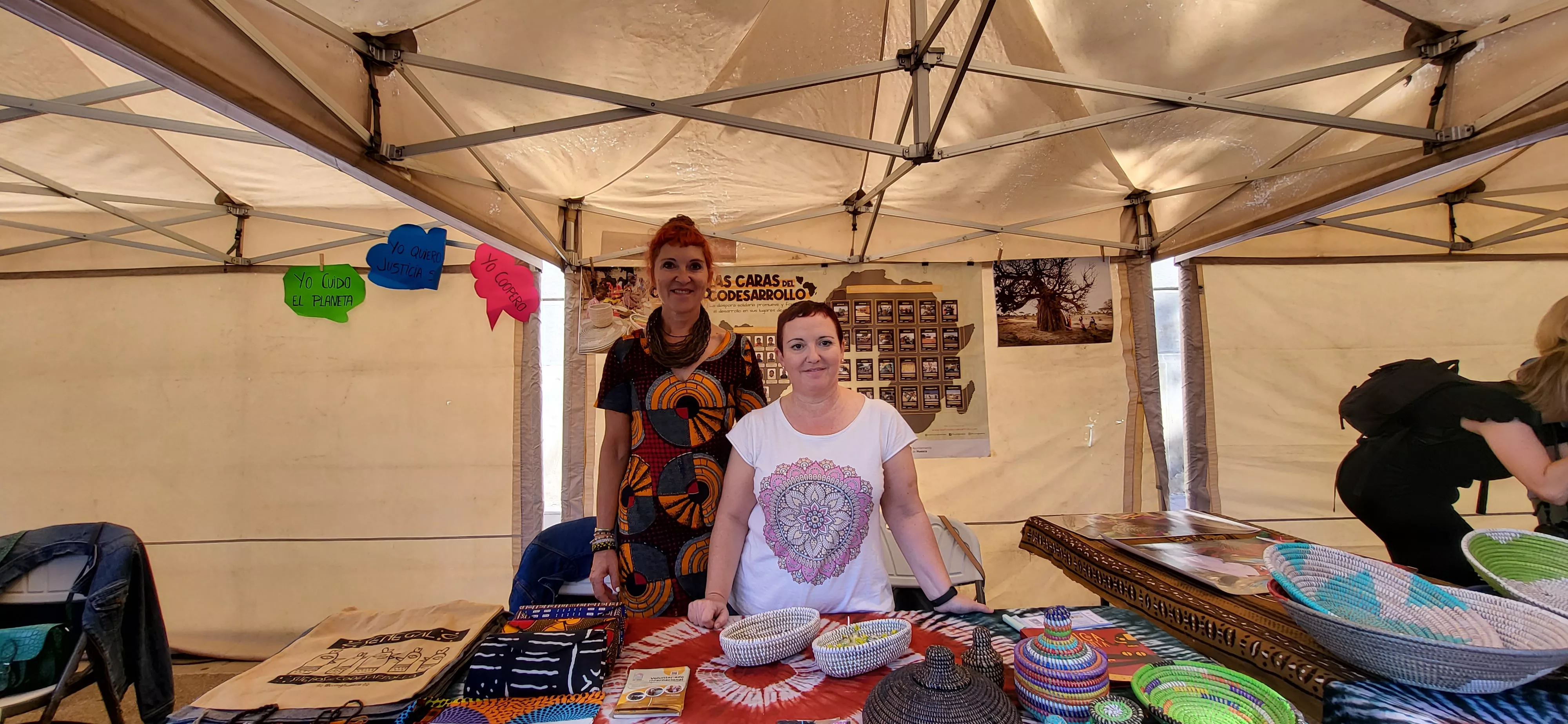 Feria de Entidades celebrada en Huesca. Foto: Mercedes Manterola