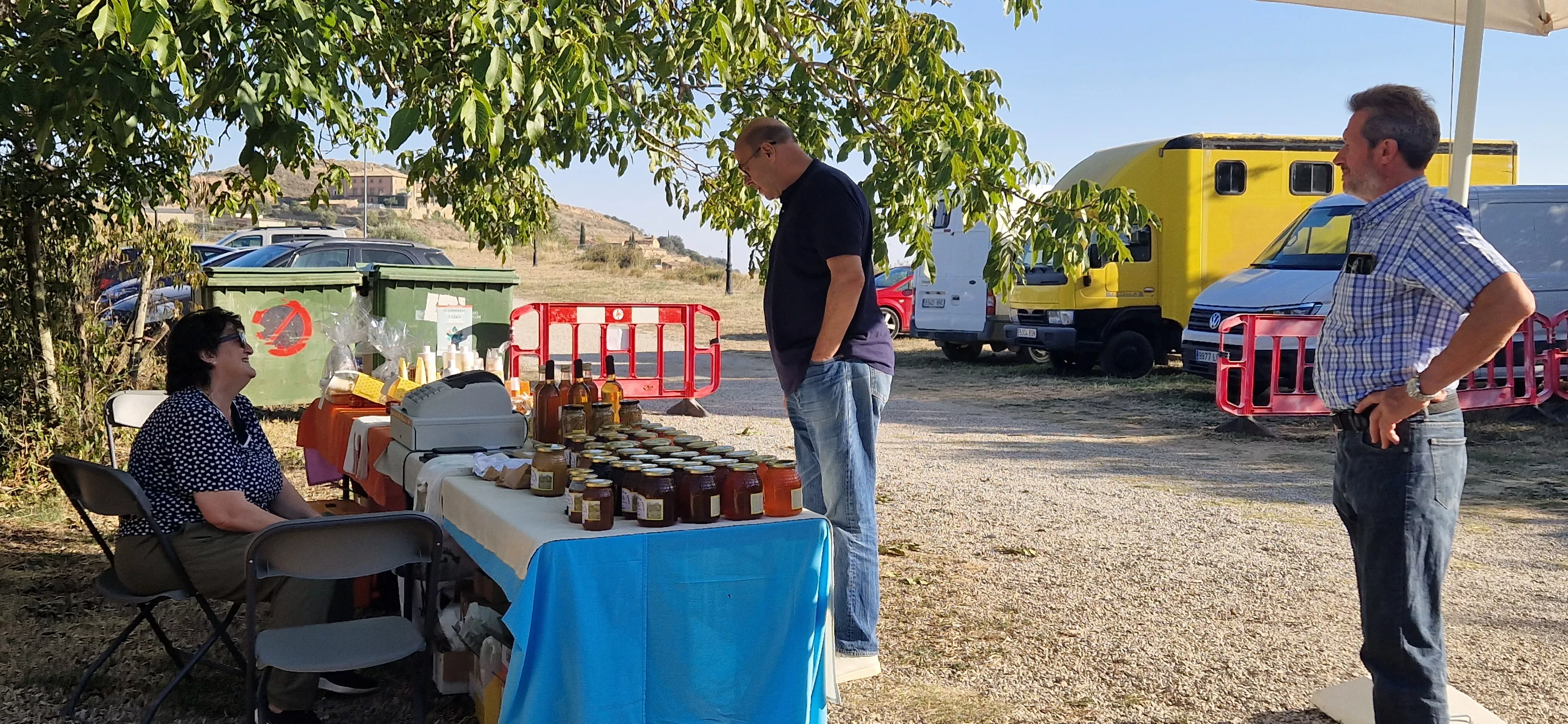 4ª Feria de proximidad de Loporzano. Foto Myriam Martínez 