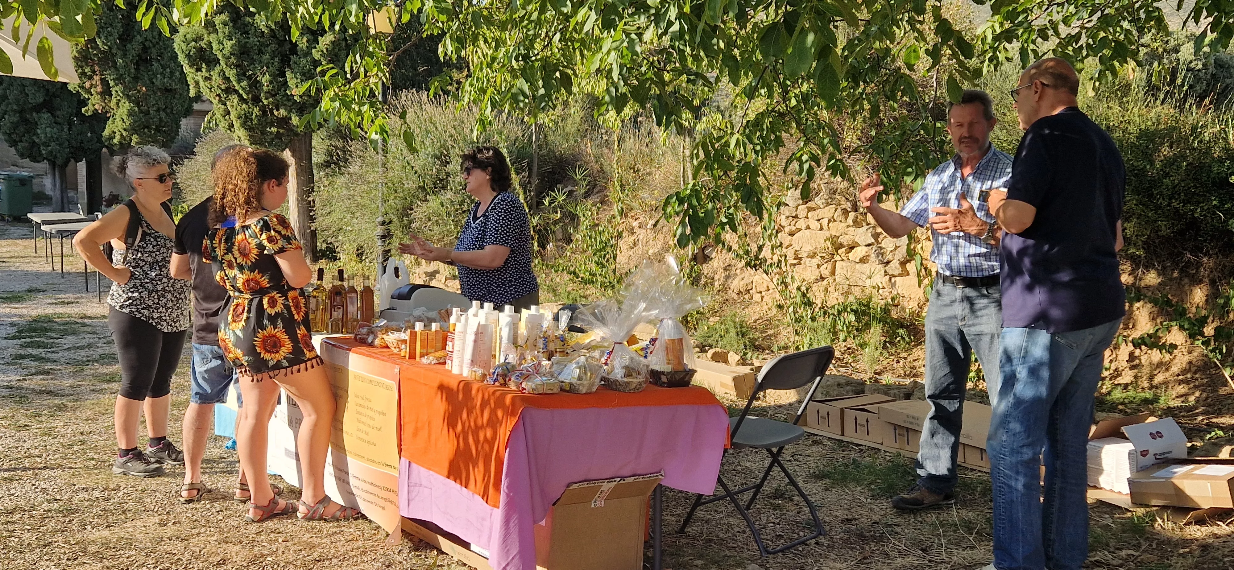 4ª Feria de proximidad de Loporzano. Foto Myriam Martínez 