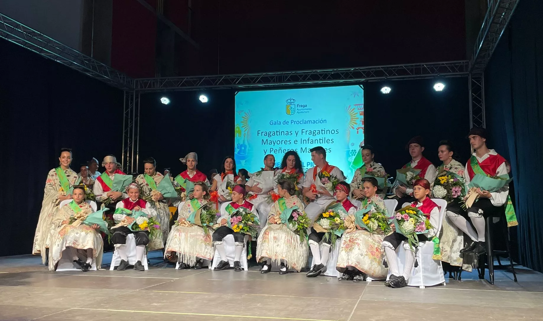 Gala de proclamación de las fragatinas y fragatinos.