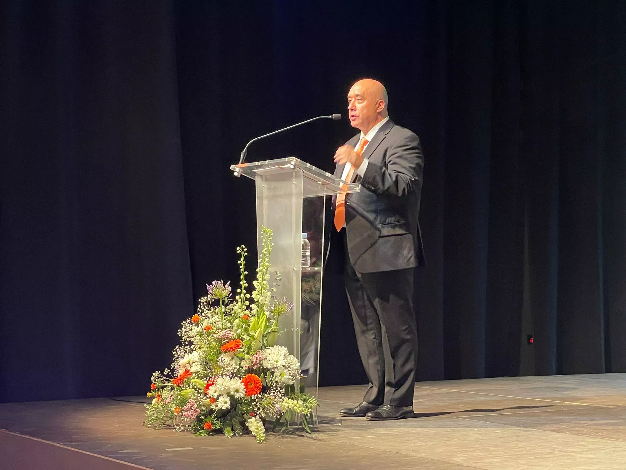 Javier Badules, pregonero de las Fiestas del Pilar de Fraga.