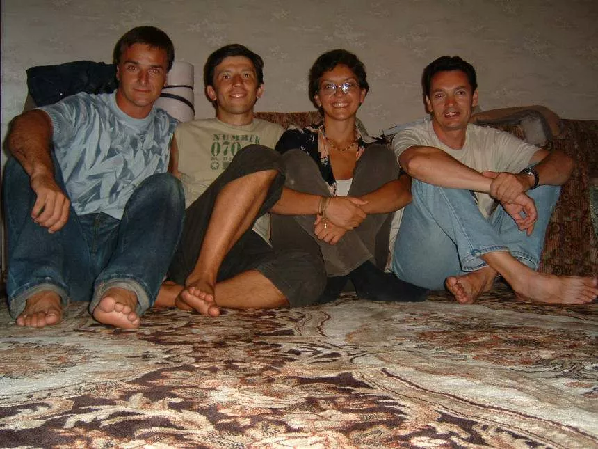 En casa de nuestros amigos Alex e Irina