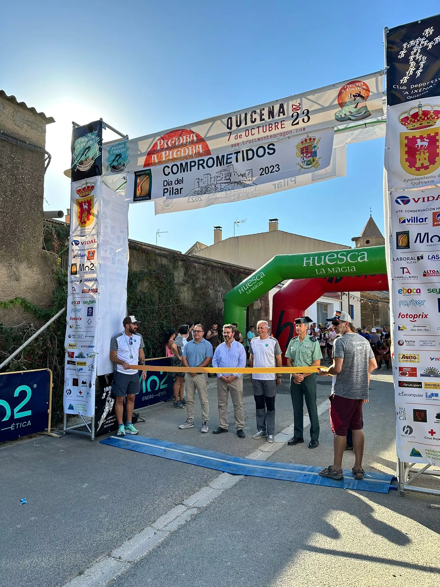 Trail Montearagón piedra a piedra.