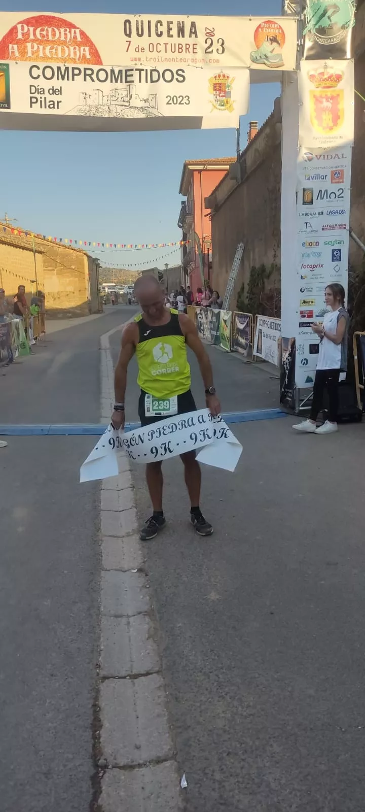 Trail Montearagón piedra a piedra.