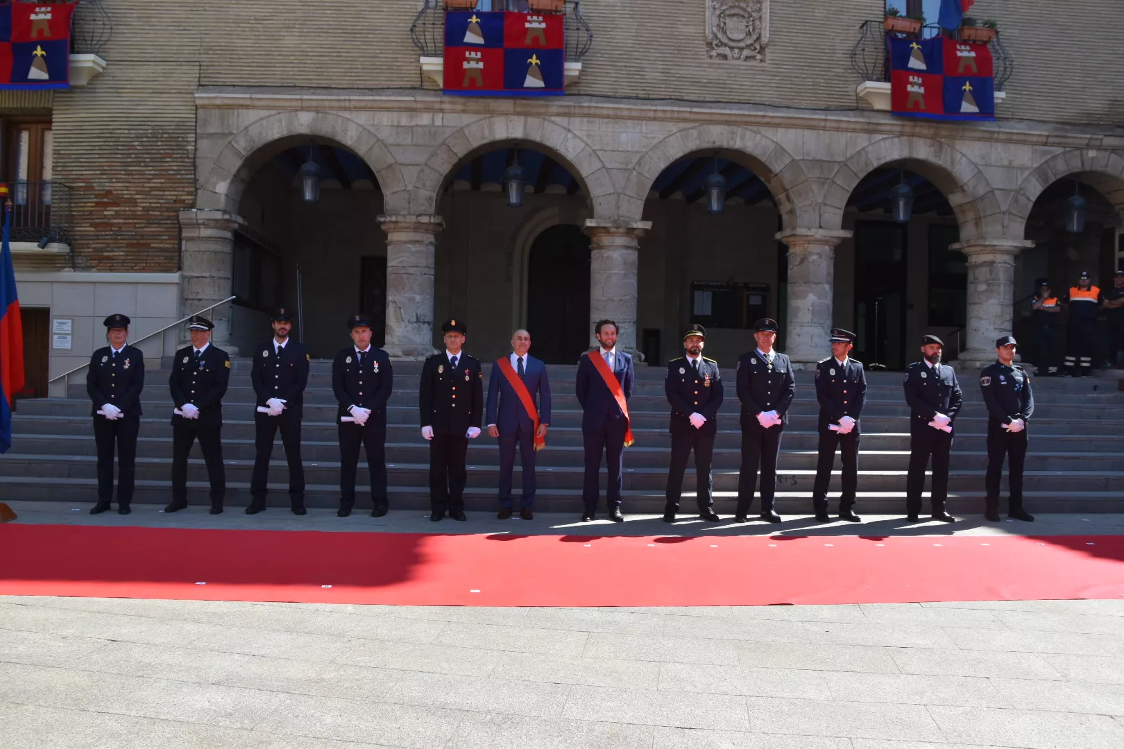  Celebración de los Ángeles Custodios por la Policía Local de Monzón.