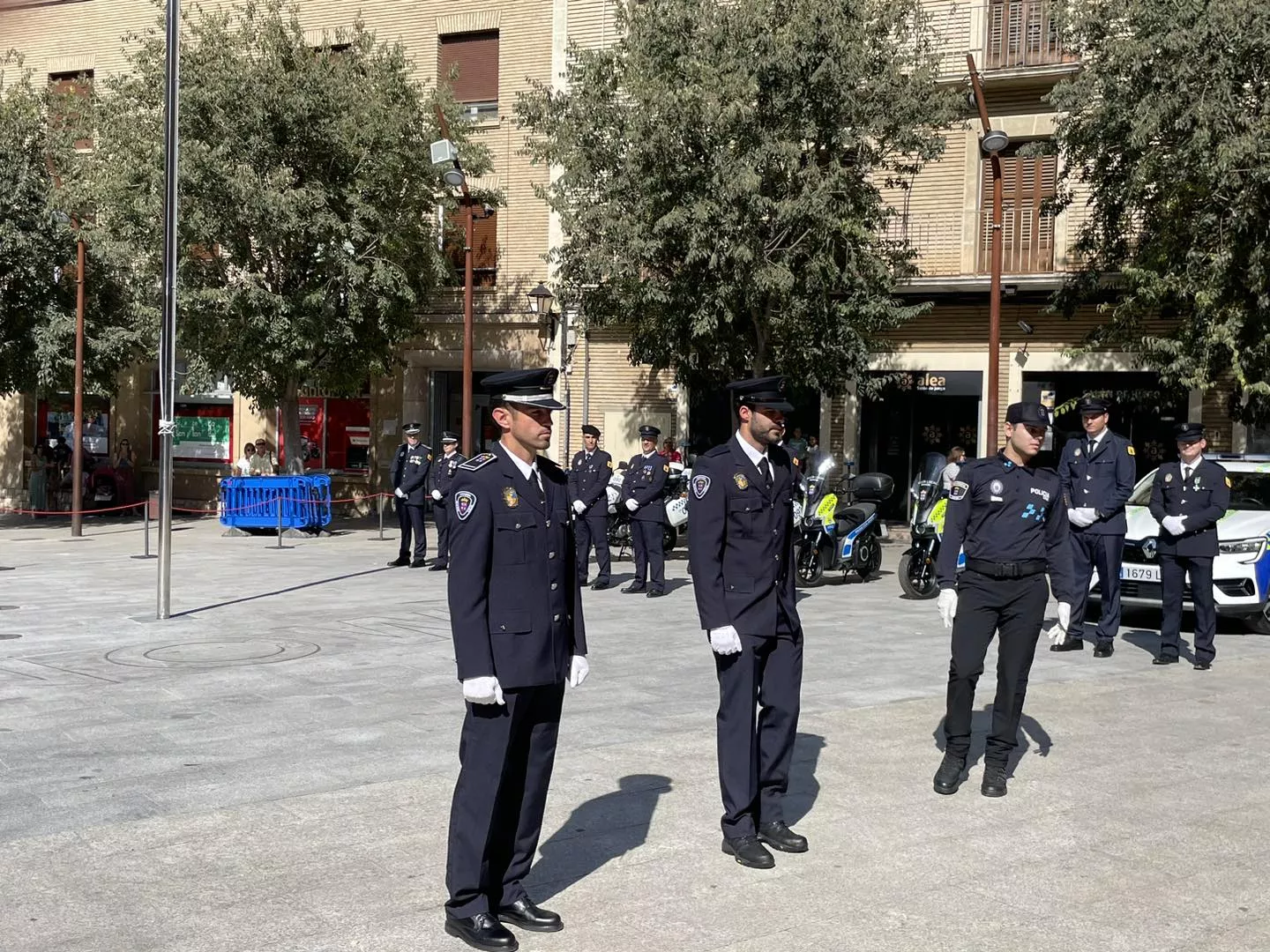 Celebración de los Ángeles Custodios por la Policía Local de Monzón.