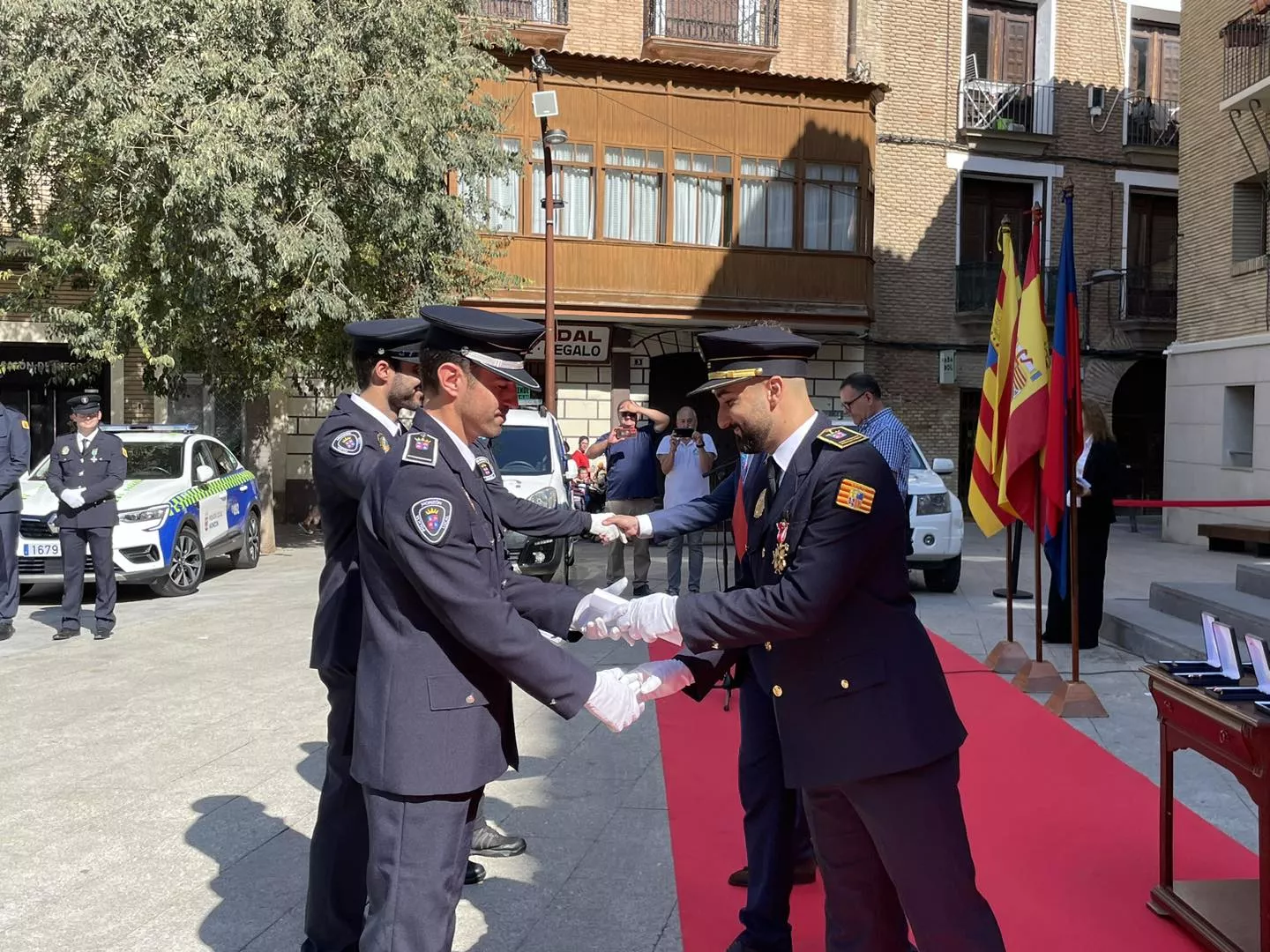  Celebración de los Ángeles Custodios por la Policía Local de Monzón.