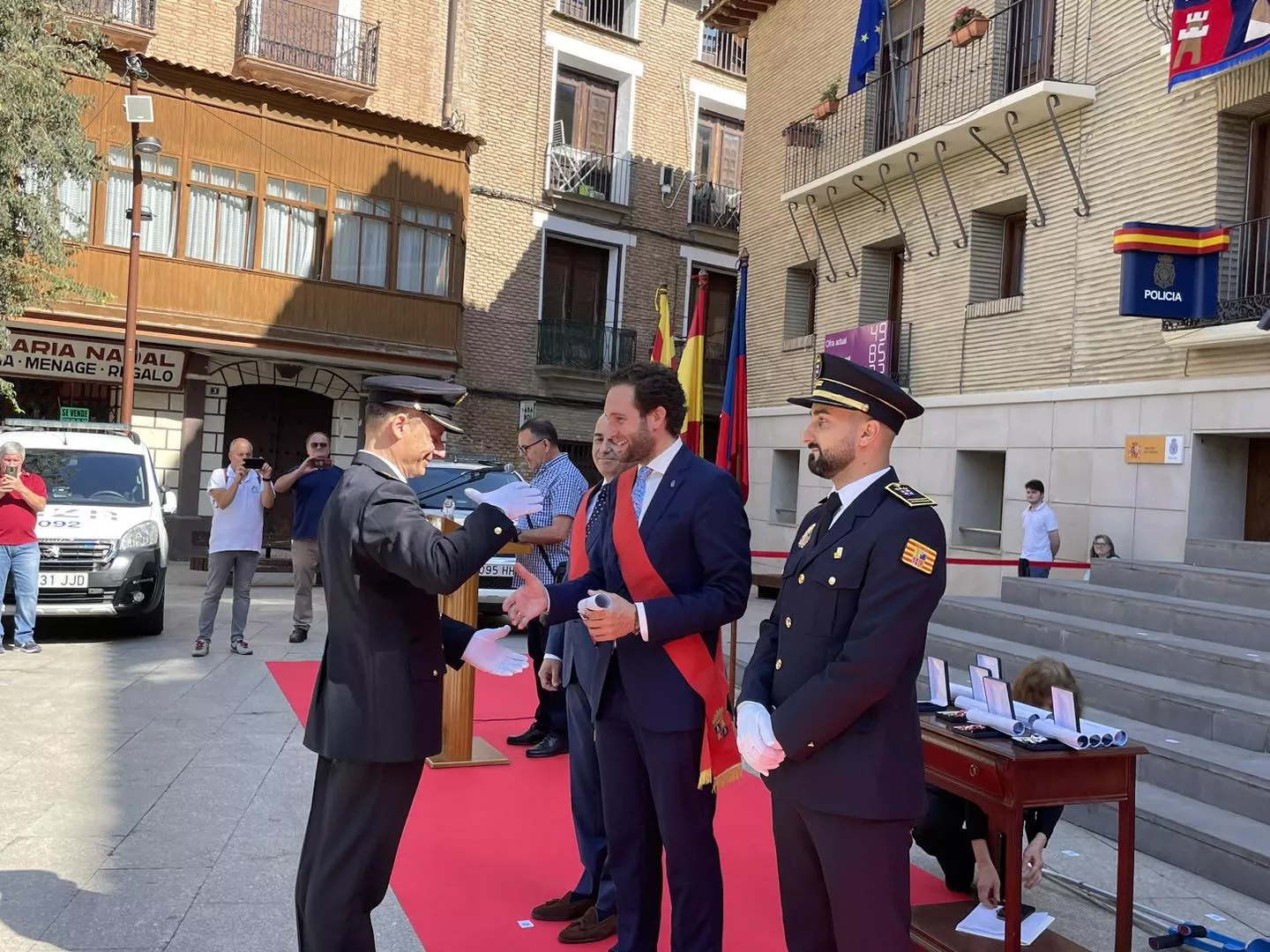  Celebración de los Ángeles Custodios por la Policía Local de Monzón.