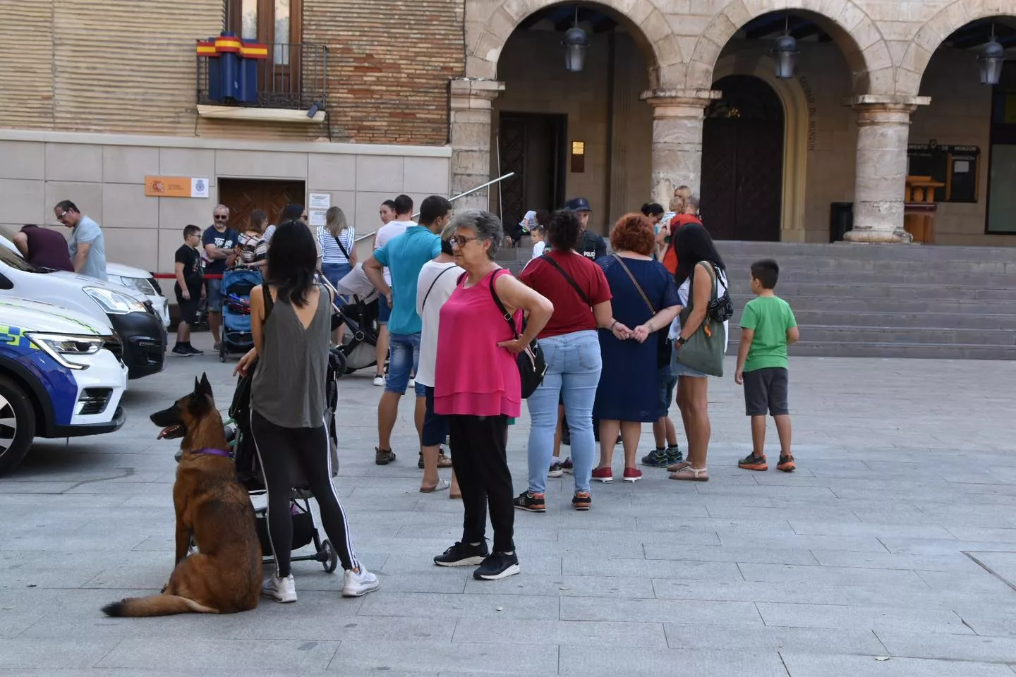  Celebración de los Ángeles Custodios por la Policía Local de Monzón.