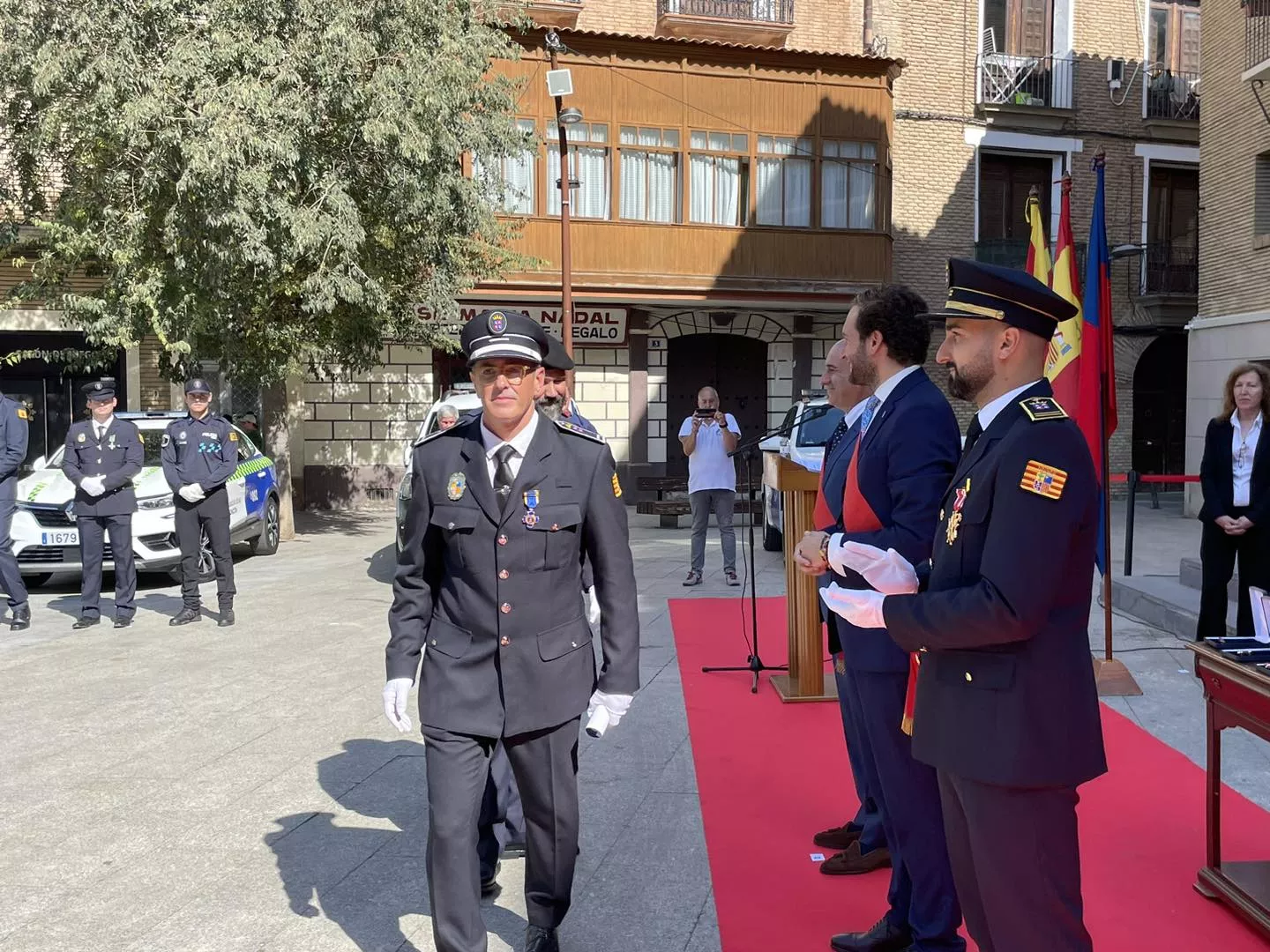  Celebración de los Ángeles Custodios por la Policía Local de Monzón.